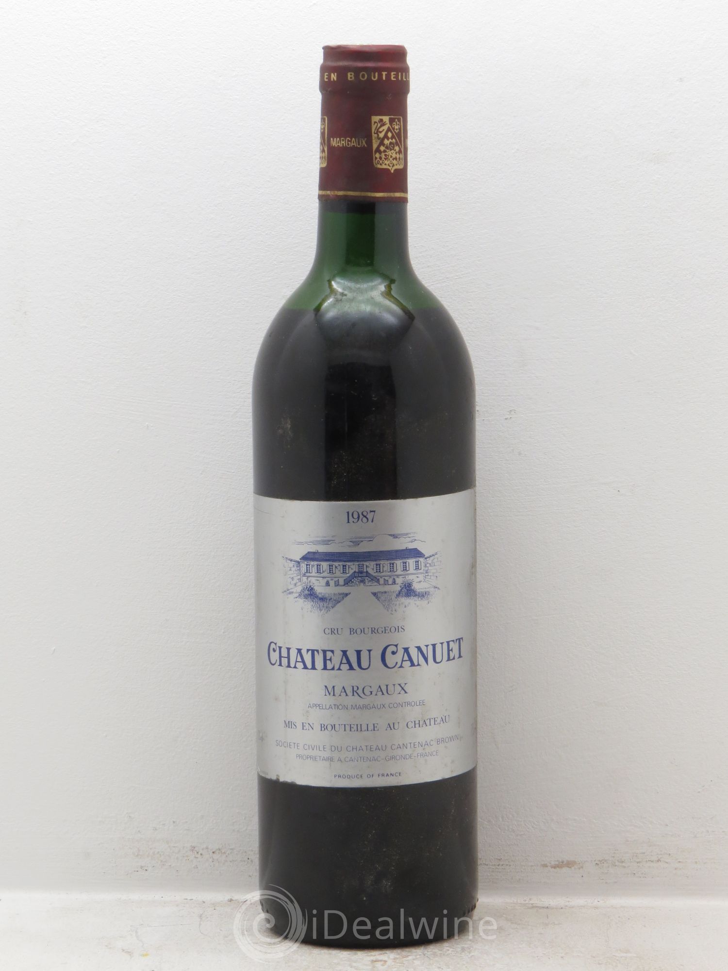 Château Canuet (sans prix de réserve) 1987 - Lot de 1 bouteille - 0