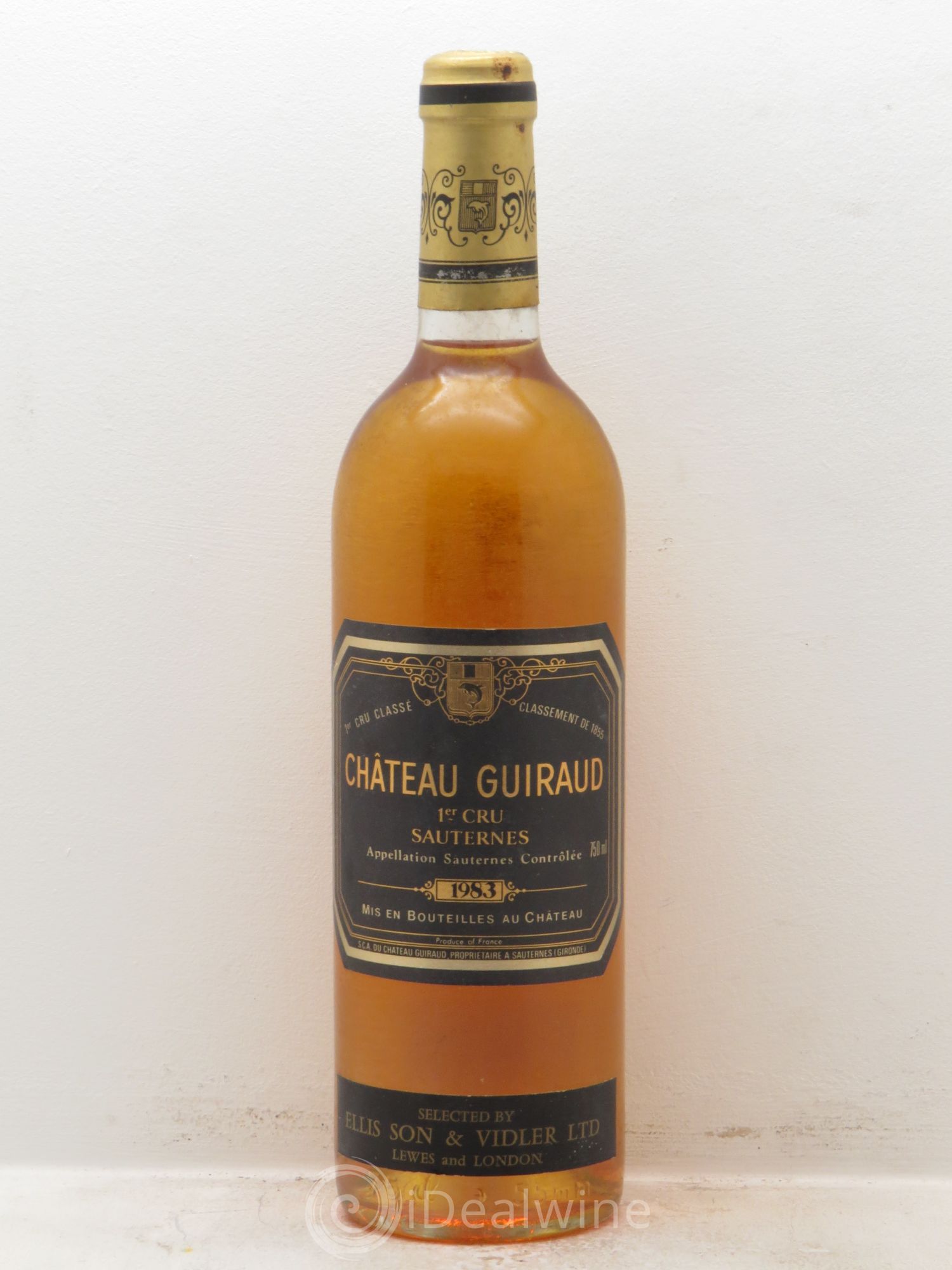 Château Guiraud 1er Grand Cru Classé (senza prezzo di riserva) 1983 - Lotto di 1 bottiglia - 0