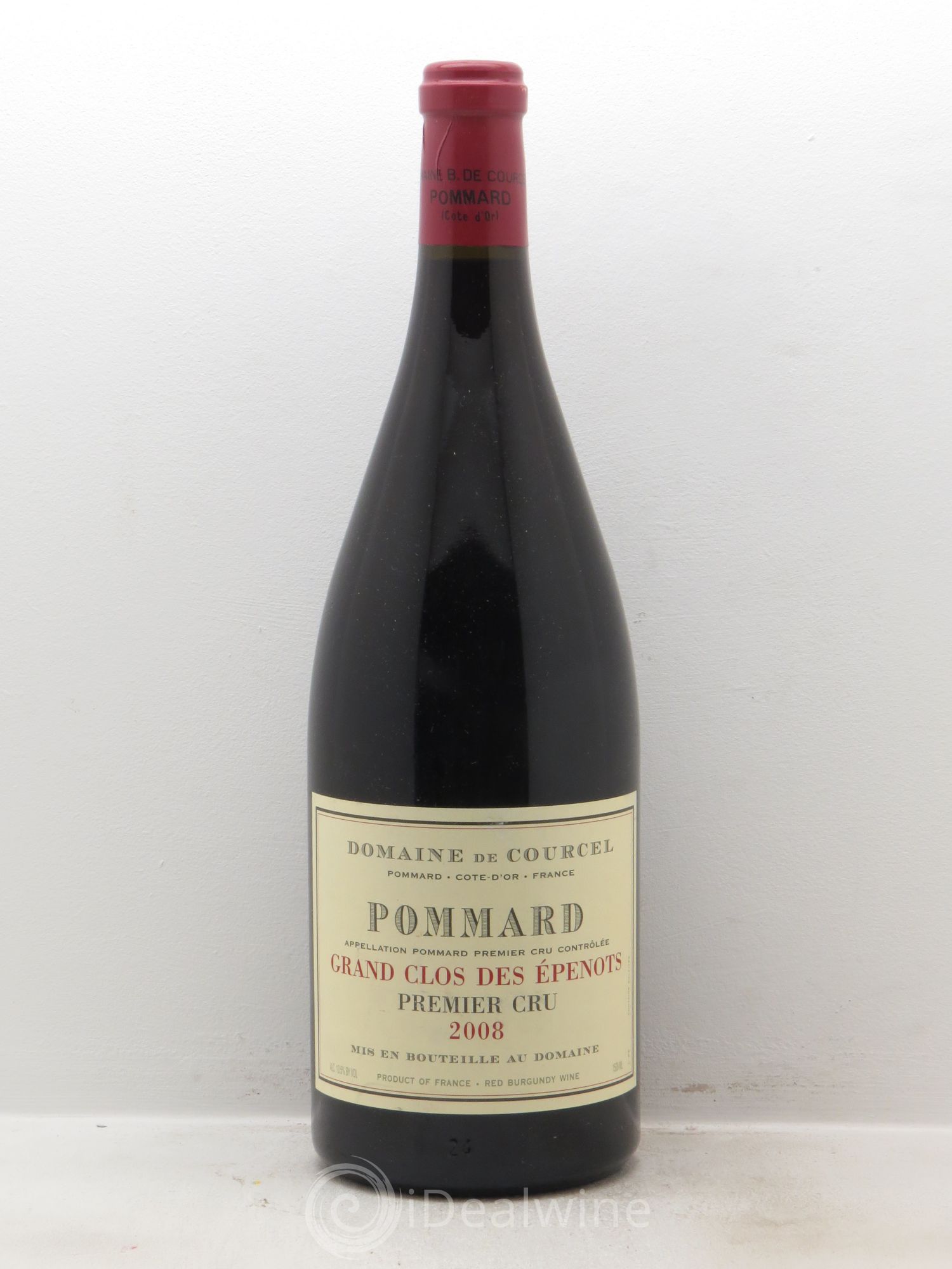 Pommard 1er Cru Grand Clos des Epenots de Courcel (Domaine) 2008 - Posten von 1 Magnum - 0
