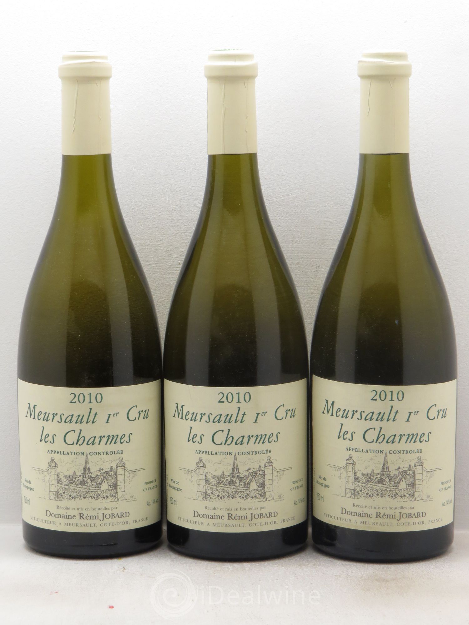 Meursault 1er Cru Domaine Rémi Jobard 2010 - Posten von 3 Flaschen - 0