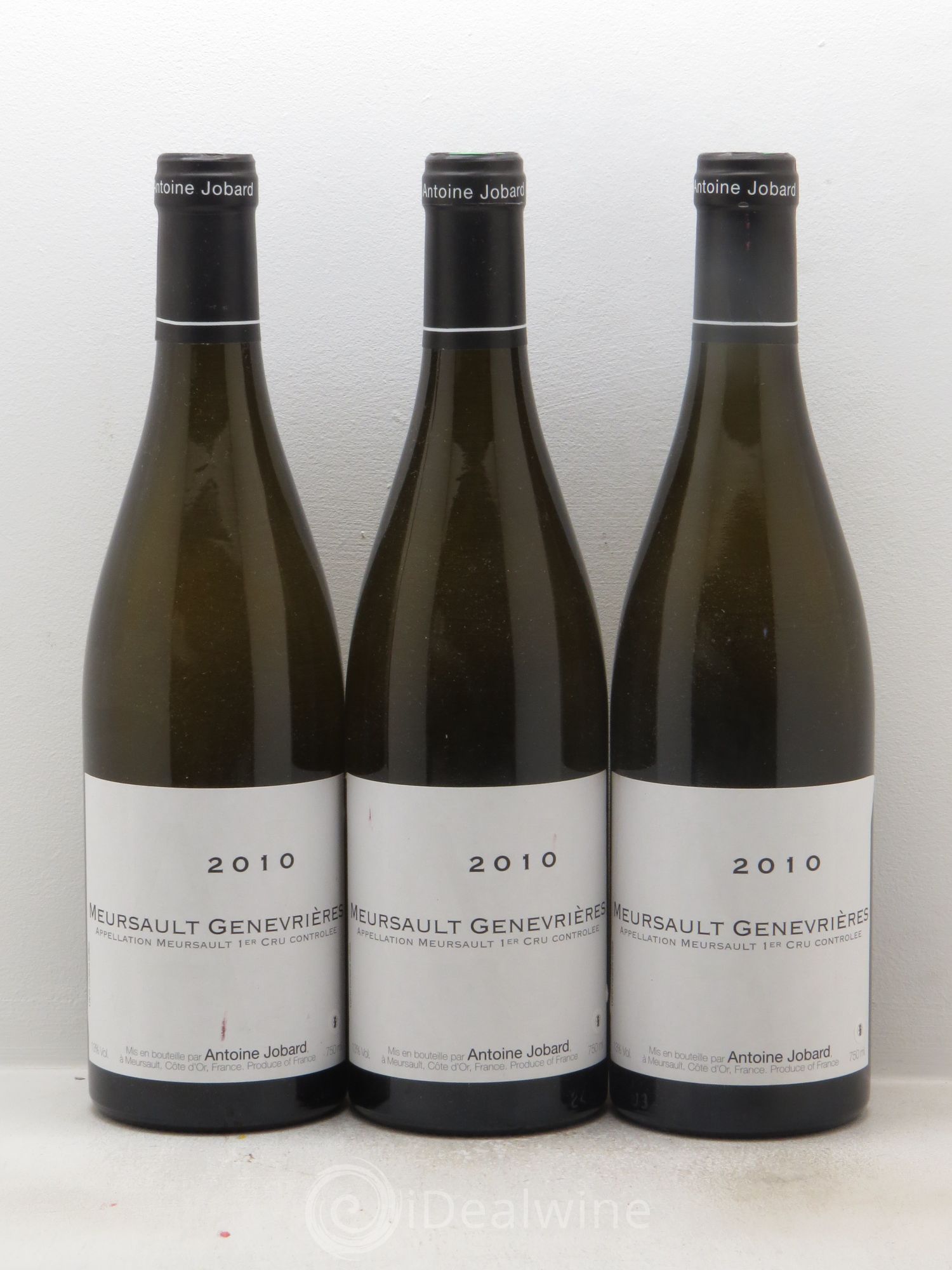 Meursault 1er Cru Domaine Antoine Jobard 2010 - Posten von 3 Flaschen - 0