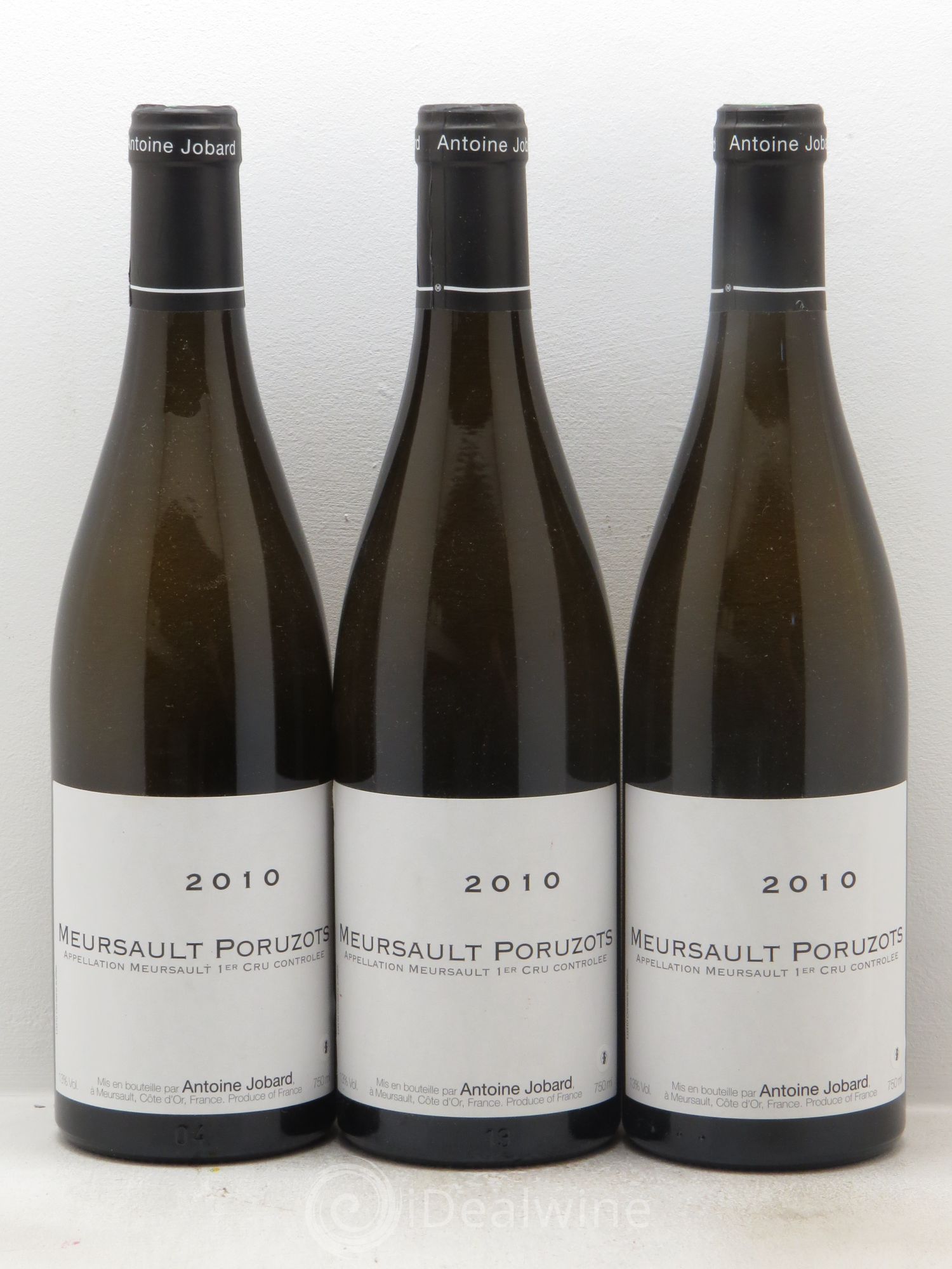 Meursault 1er Cru Domaine Antoine Jobard 2010 - Posten von 3 Flaschen - 0