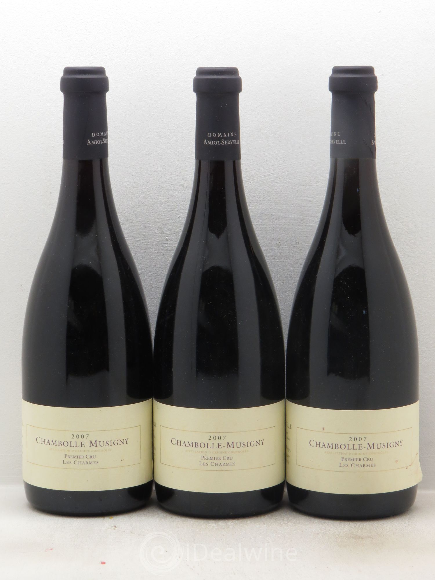 Chambolle-Musigny 1er Cru 2007 - Lot de 3 bouteilles - 0