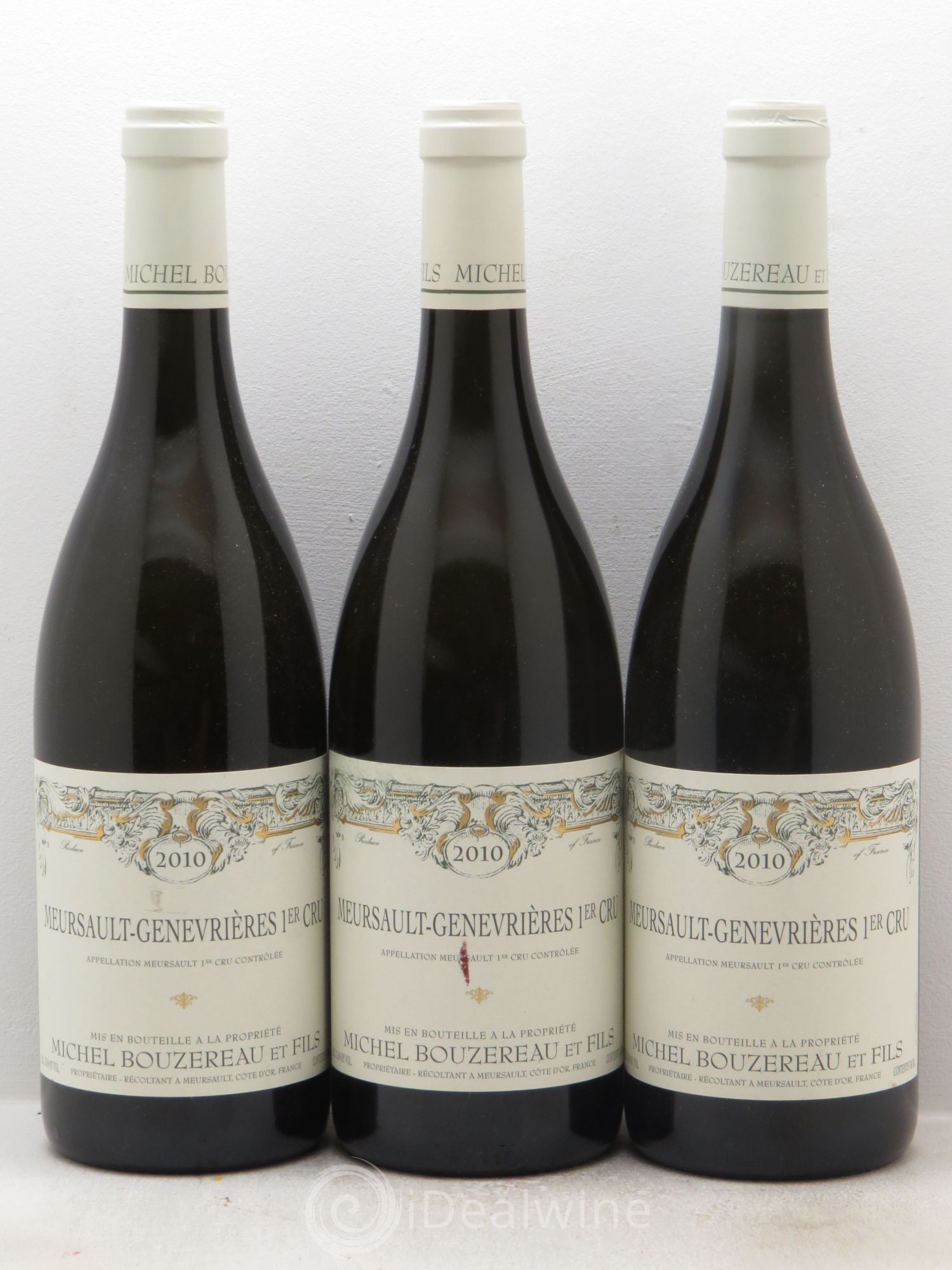 Meursault 1er Cru 2010 - Lot de 3 bouteilles - 0