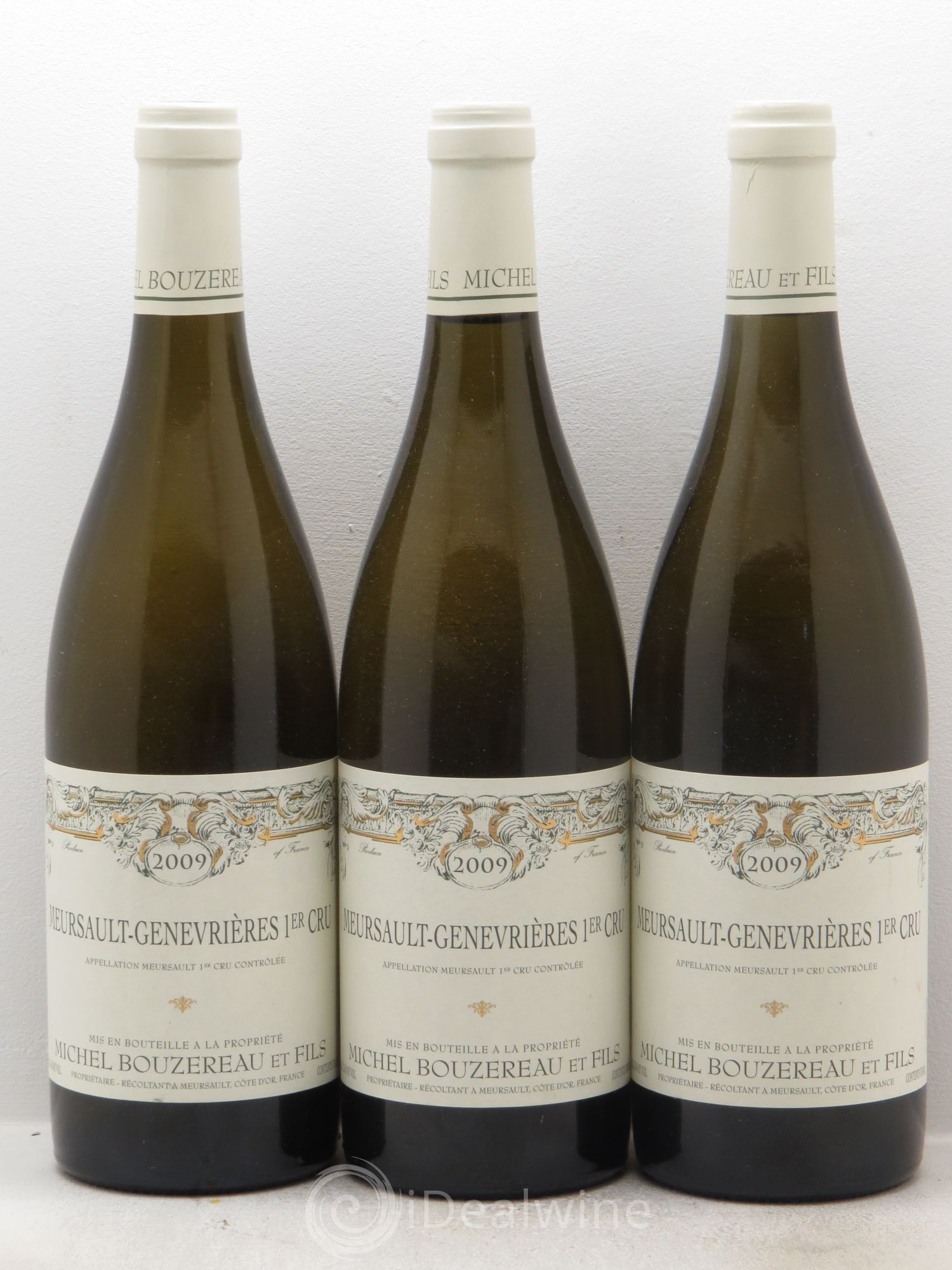 Meursault 1er Cru 2009 - Lot de 3 bouteilles - 0