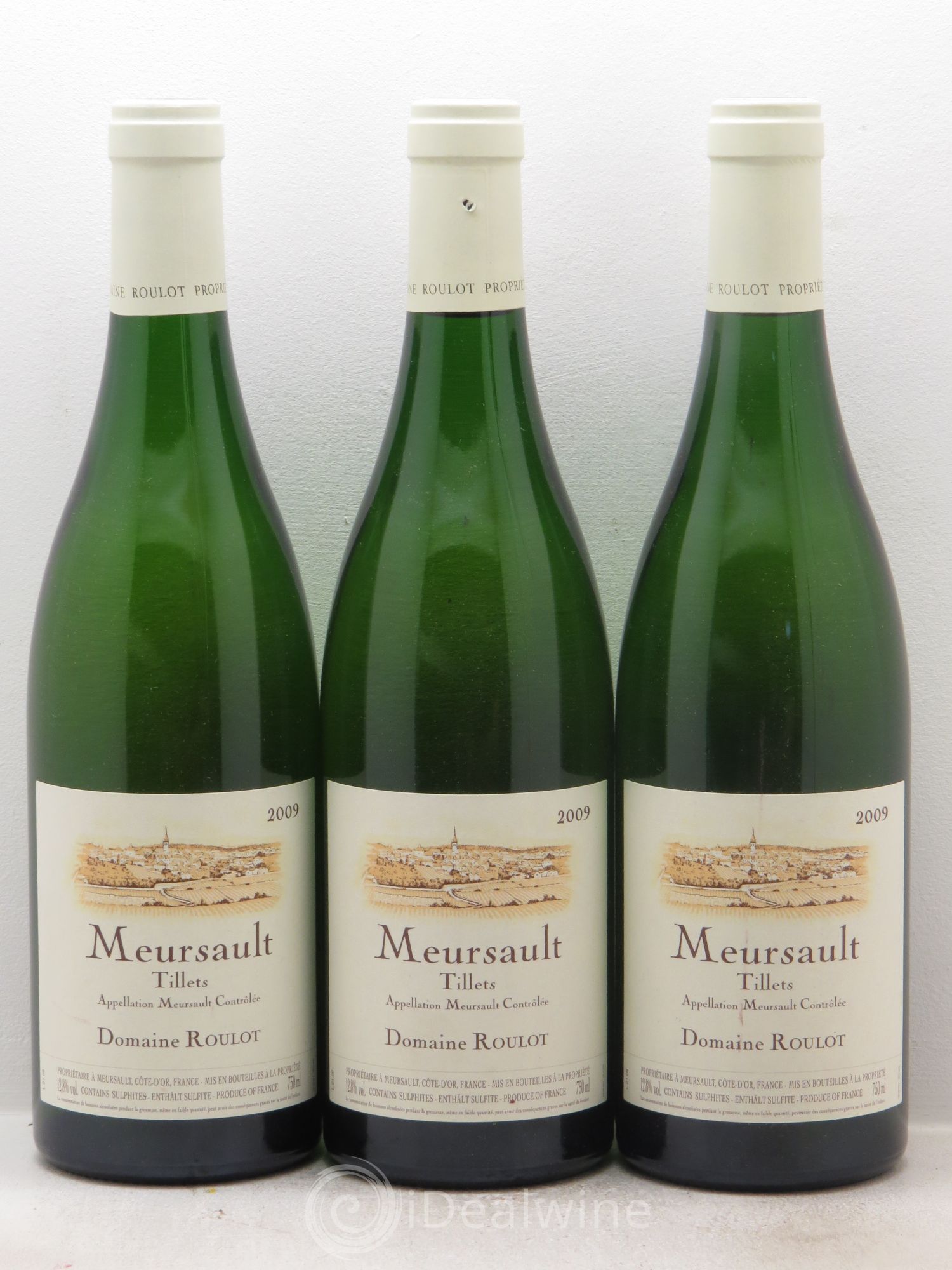 Meursault Les Tillets Roulot (Domaine) 2009 - Lot de 3 bouteilles - 0