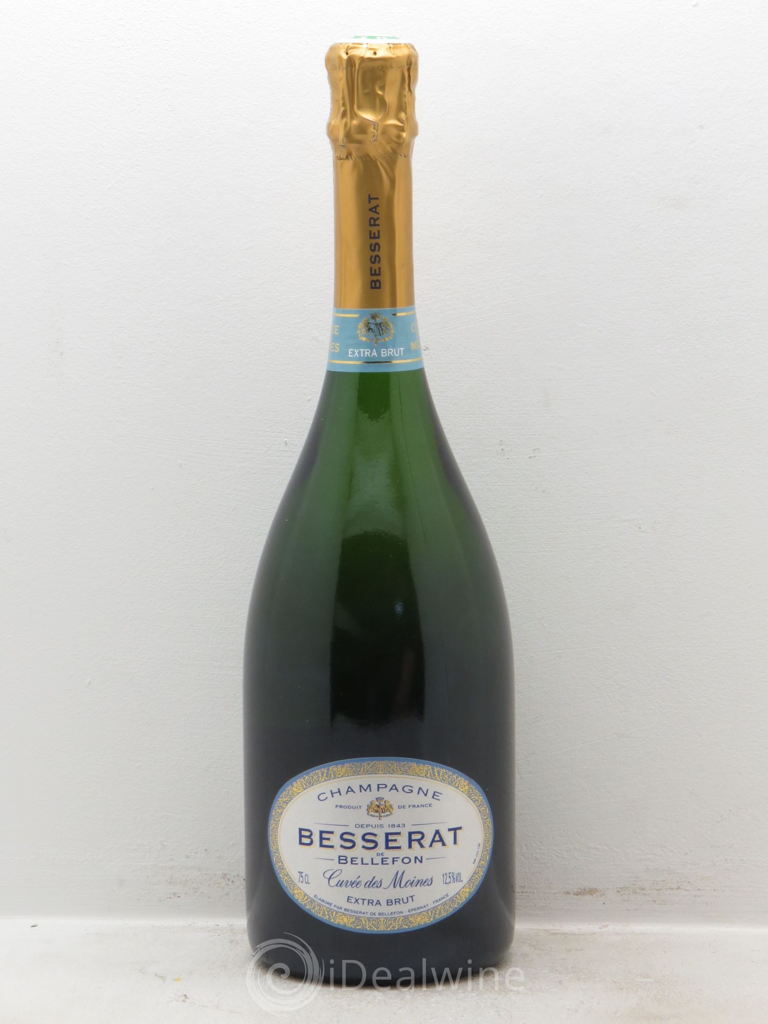 Champagne Besserat de Bellefon Cuvée des Moines Extra Brut DEGUST HK JUIN 2015 - Posten von 1 Flasche - 0