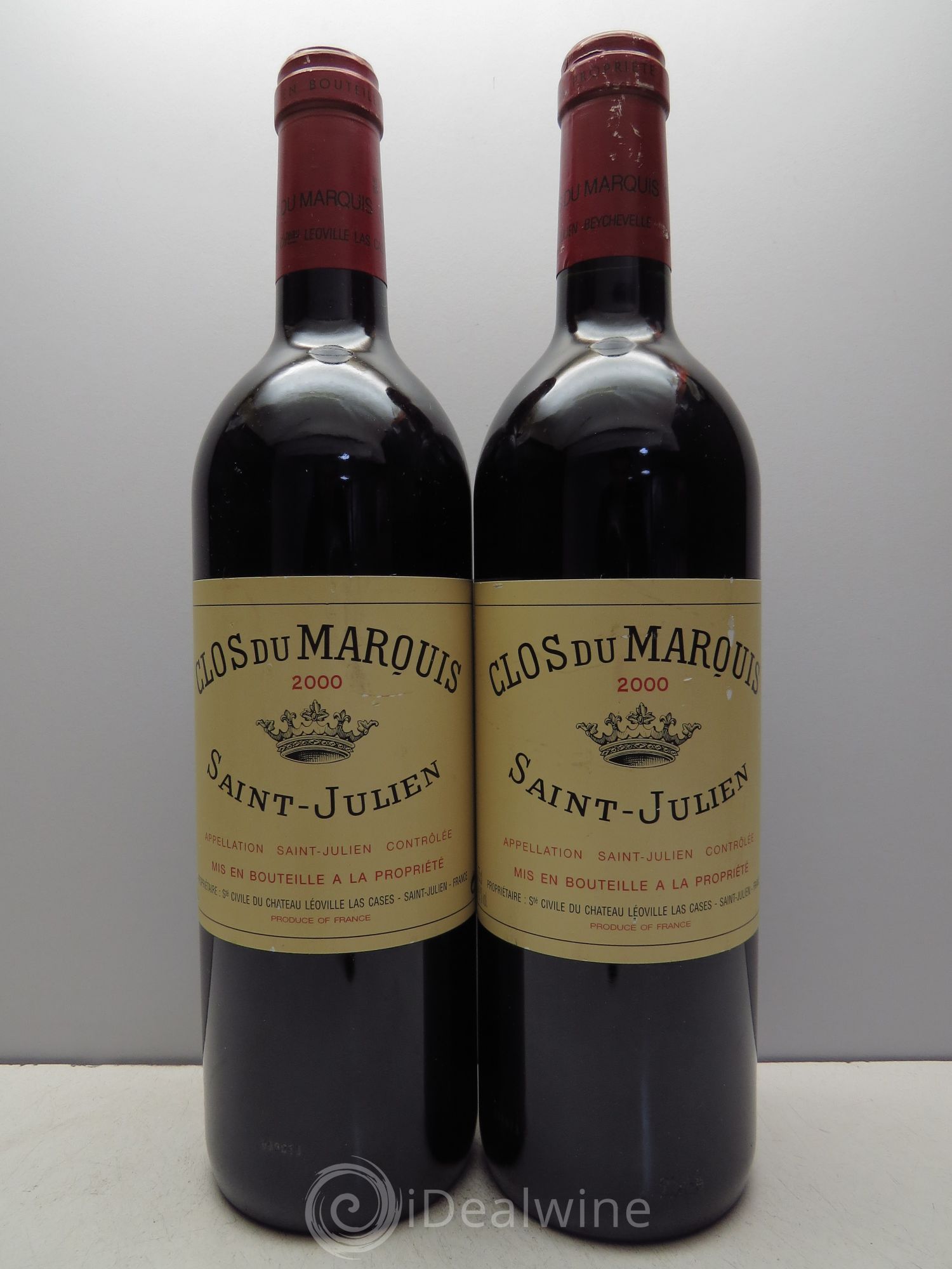 Clos du Marquis 2000 - Lot de 2 bouteilles - 0