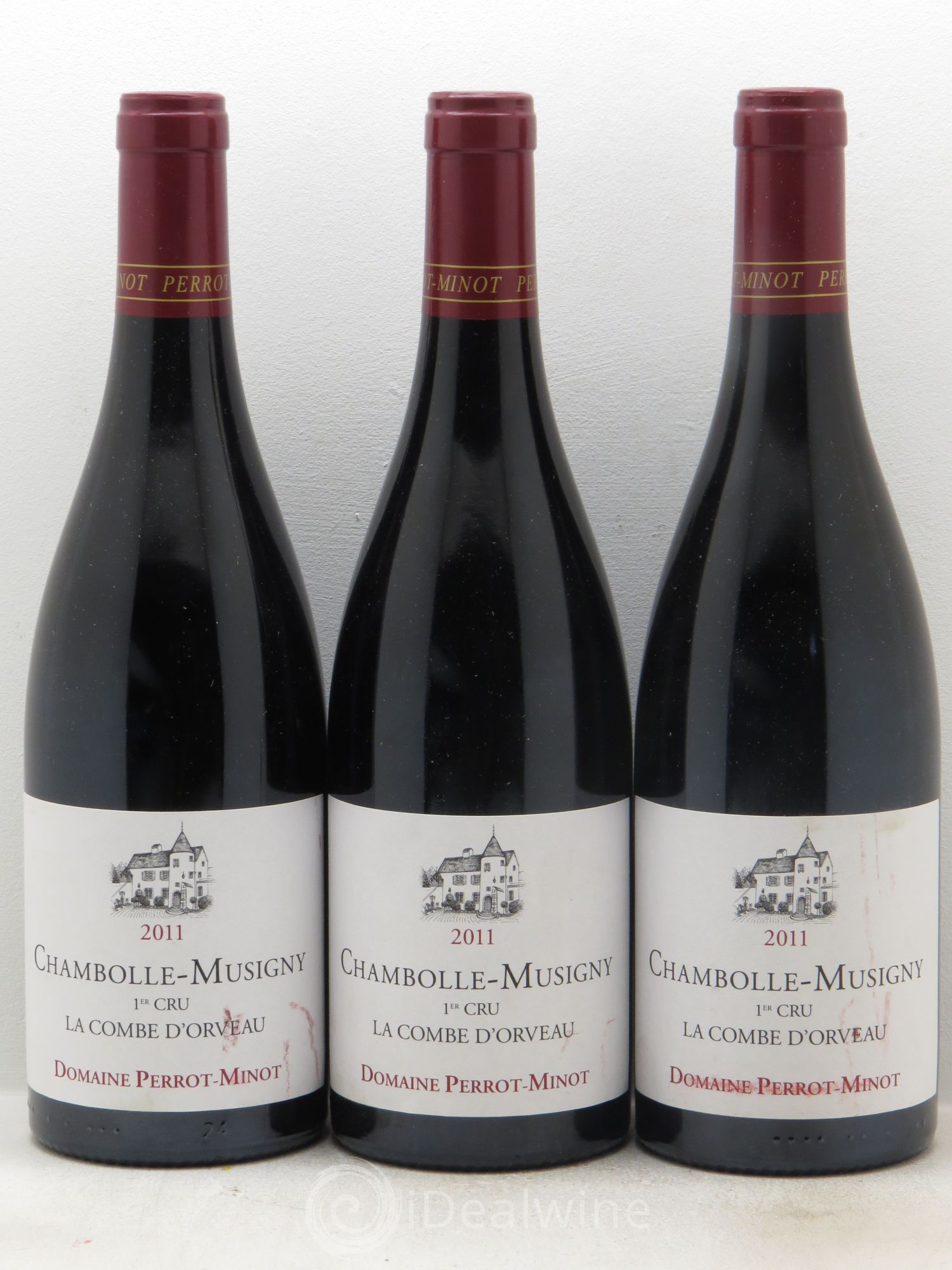 Chambolle-Musigny 1er Cru 2011 - Lot de 3 bouteilles - 0