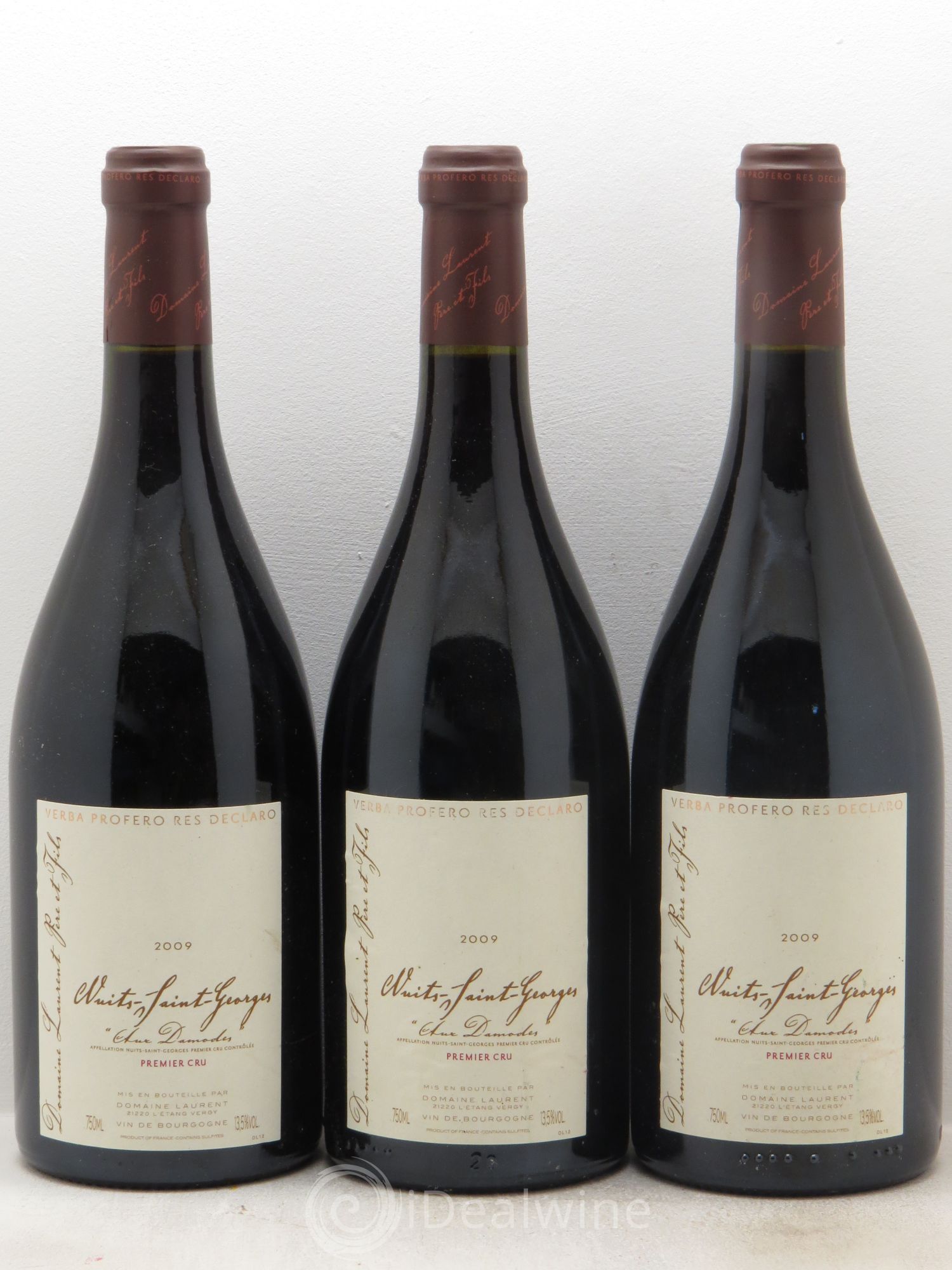 Nuits-Saint-Georges 1er Cru 2009 - Lot de 3 bouteilles - 0