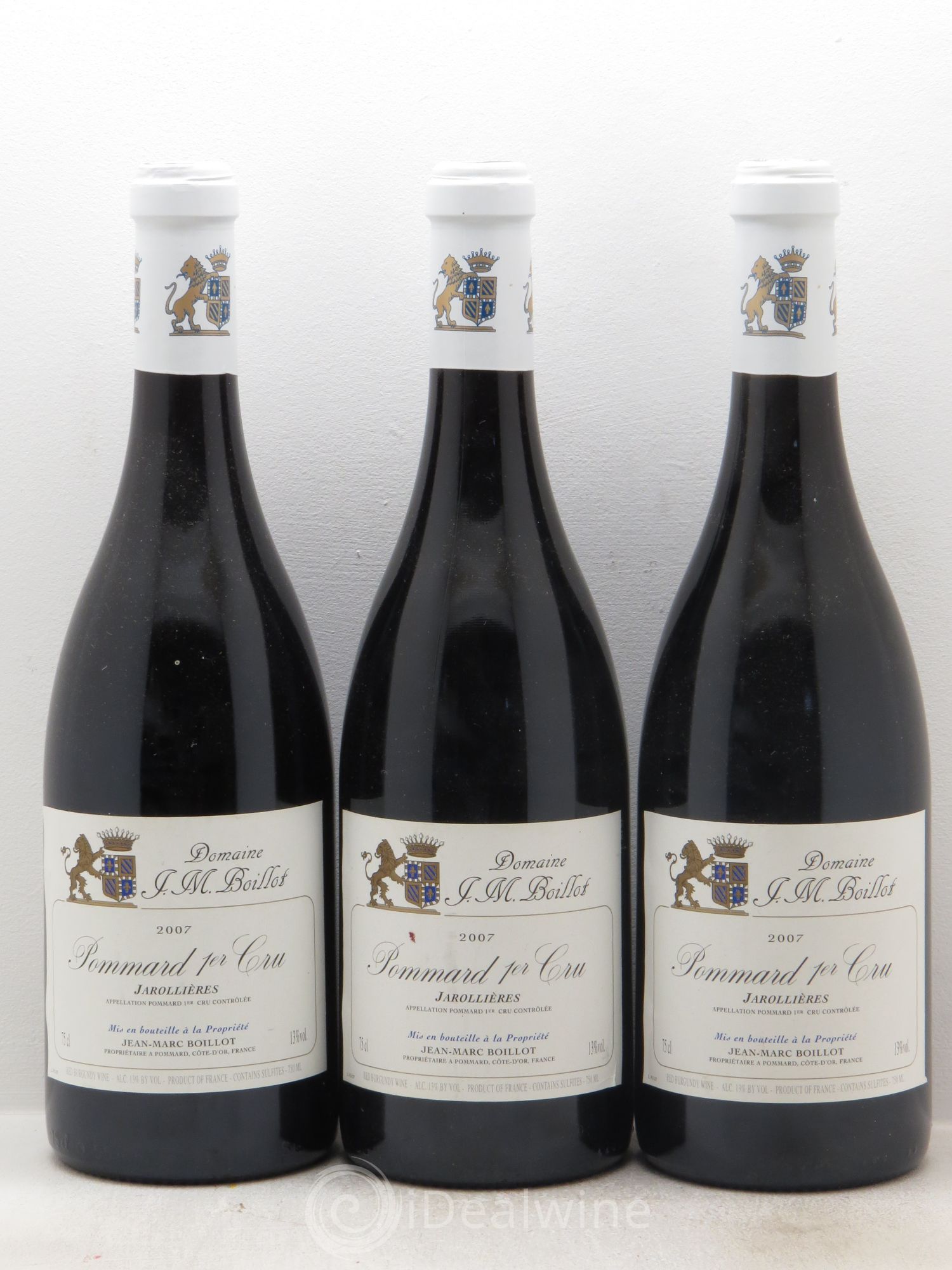 Pommard 1er Cru 2007 - Lot de 3 bouteilles - 0