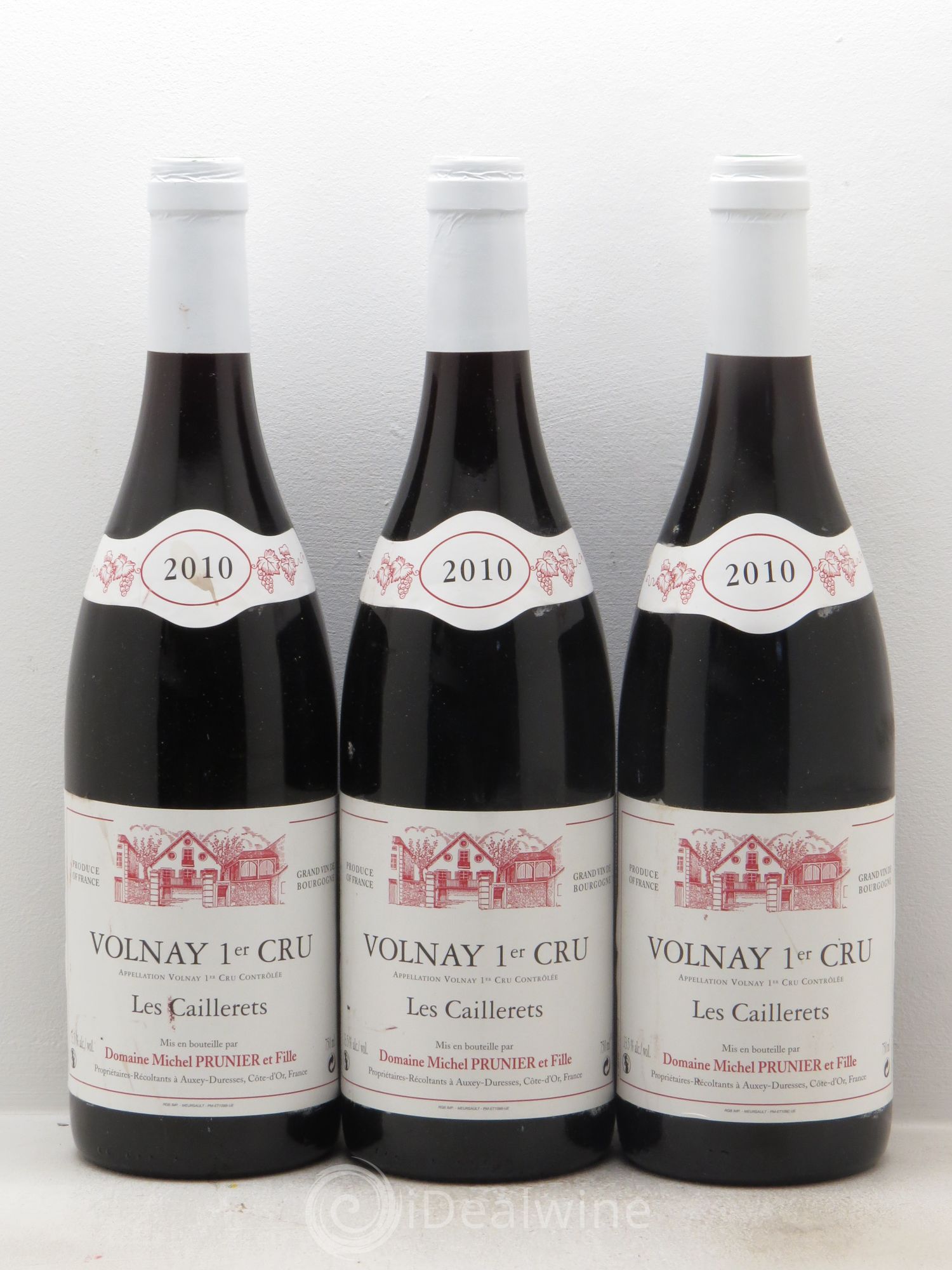 Volnay 1er Cru 2010 - Lot de 3 bouteilles - 0