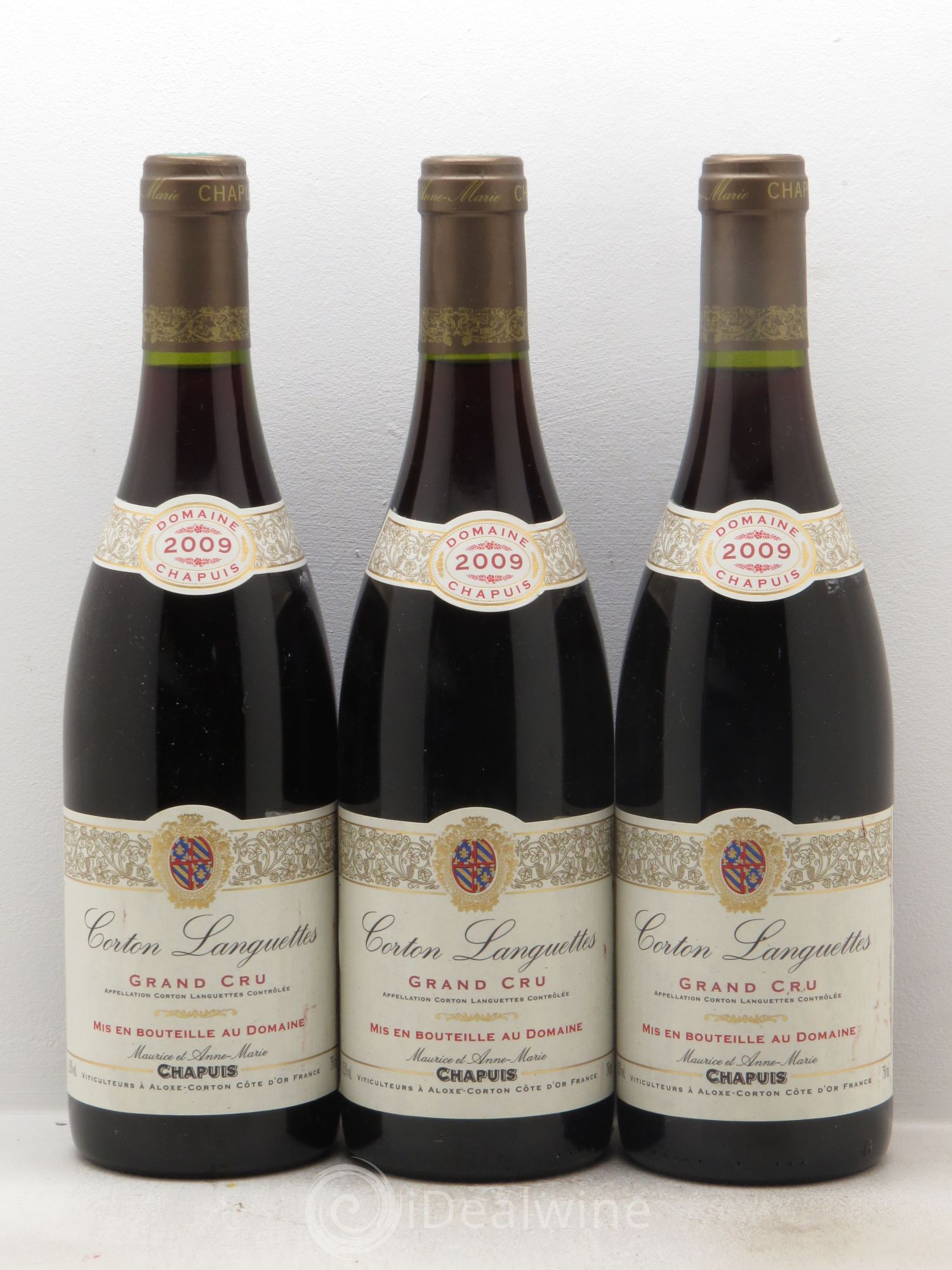 Corton Grand Cru 2009 - Lot de 3 bouteilles - 0