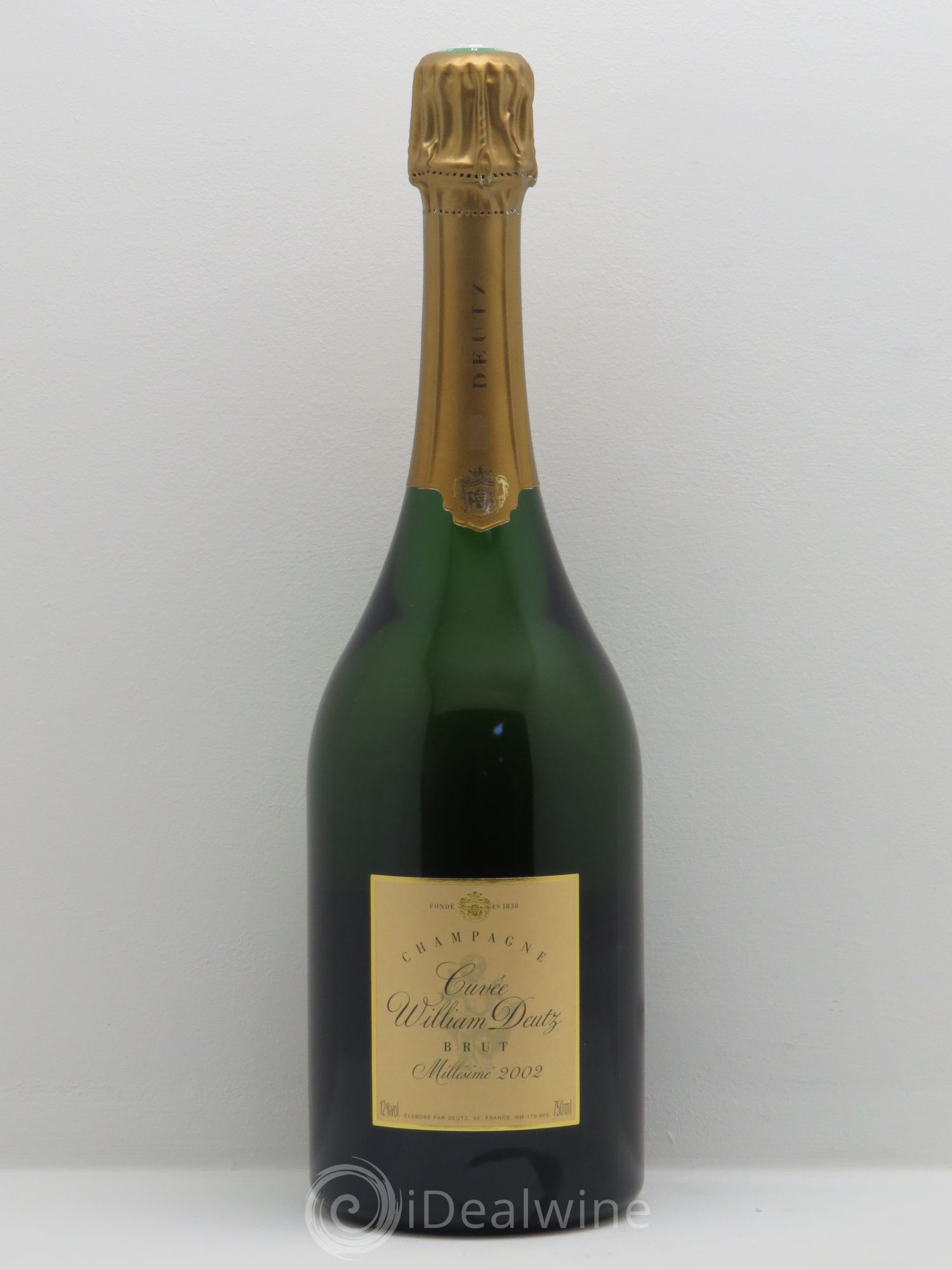 Cuvée William Deutz Deutz (sans prix de réserve) 2002 - Lot de 1 bouteille - 0