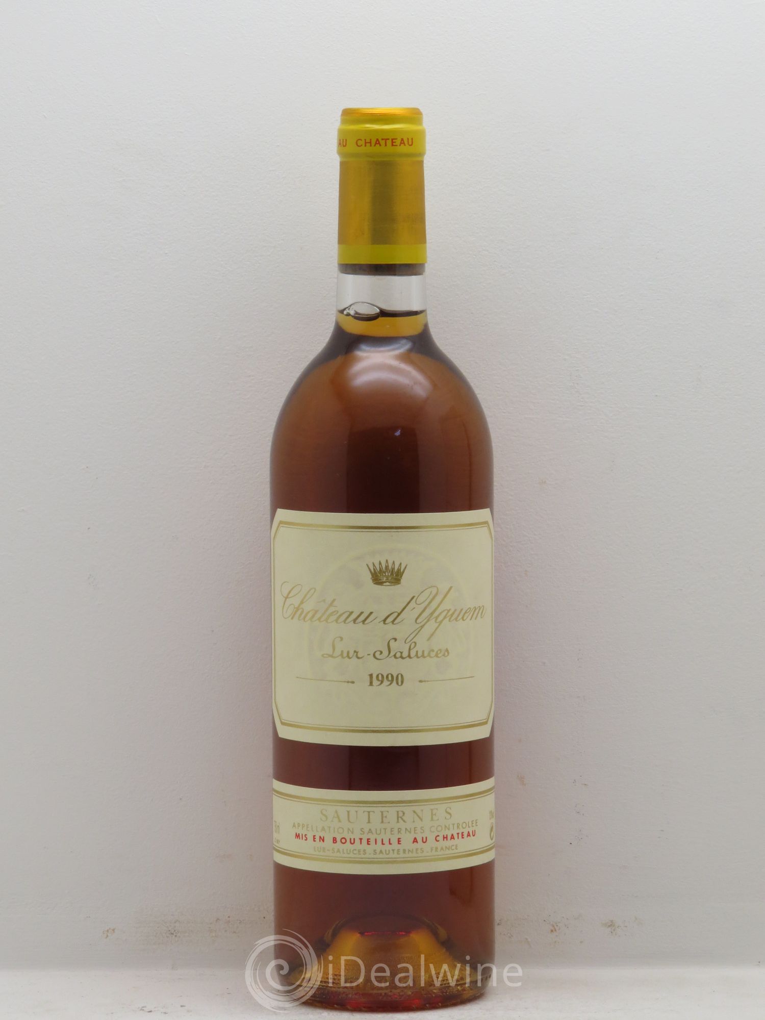 Château d' Yquem 1er Cru Classé Supérieur 1990 - Lotto di 1 bottiglia - 0