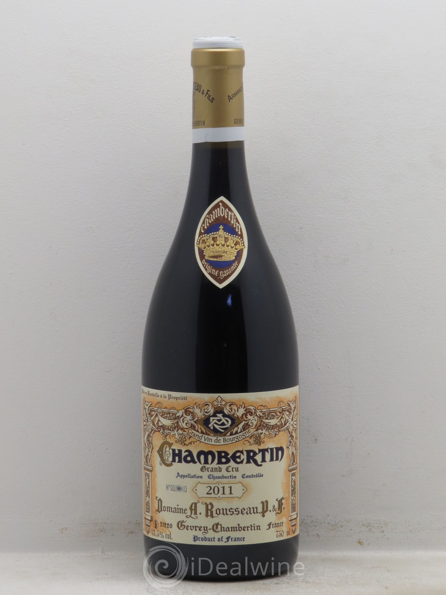 Chambertin Grand Cru Armand Rousseau (Domaine) 2011 - Lot de 1 bouteille - 0