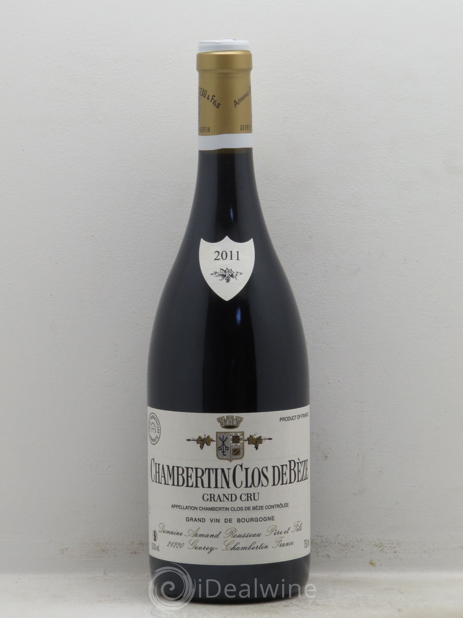 Chambertin Clos de Bèze Grand Cru Armand Rousseau (Domaine) 2011 - Lot de 1 bouteille - 0