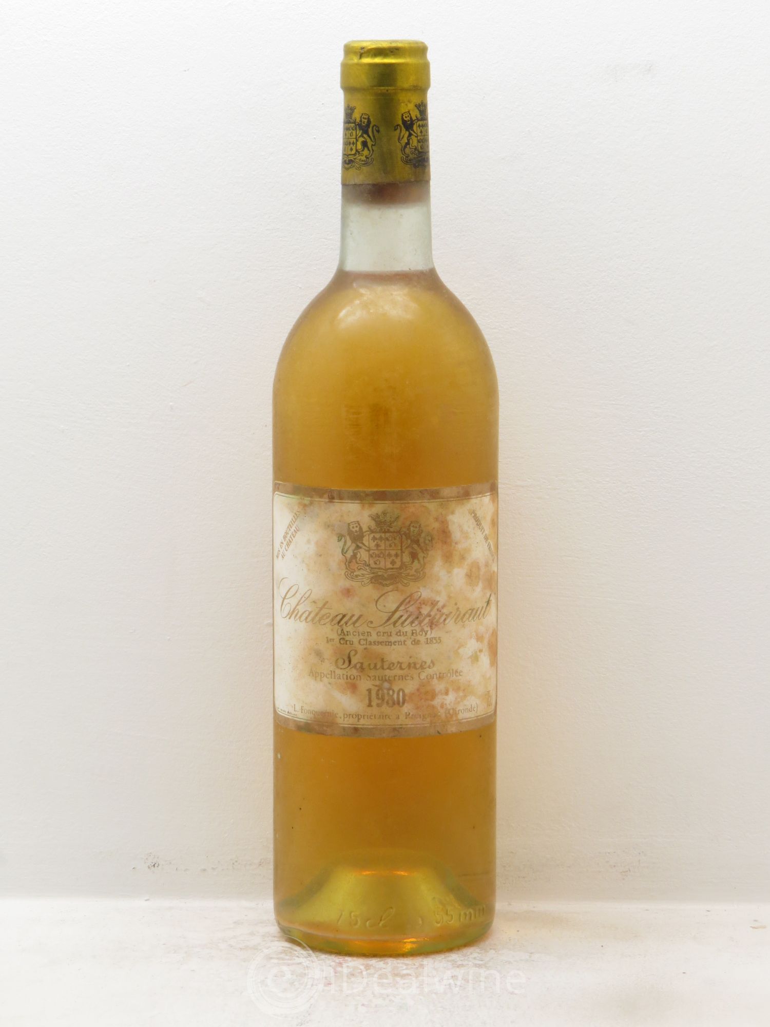 Château Suduiraut 1er Grand Cru Classé 1980 - Lotto di 1 bottiglia - 0