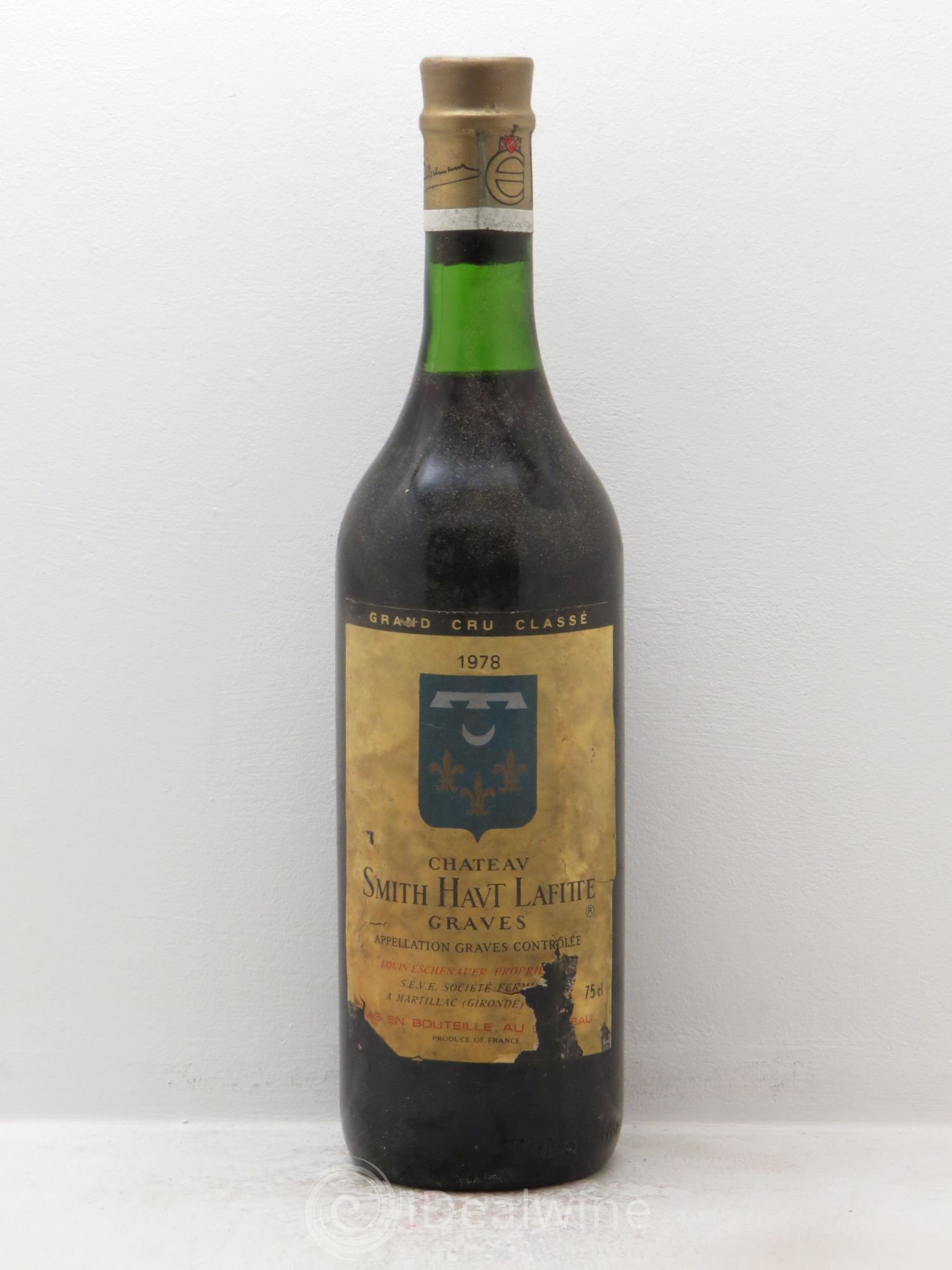 Château Smith Haut Lafitte Cru Classé de Graves 1978 - Lot de 1 bouteille - 0