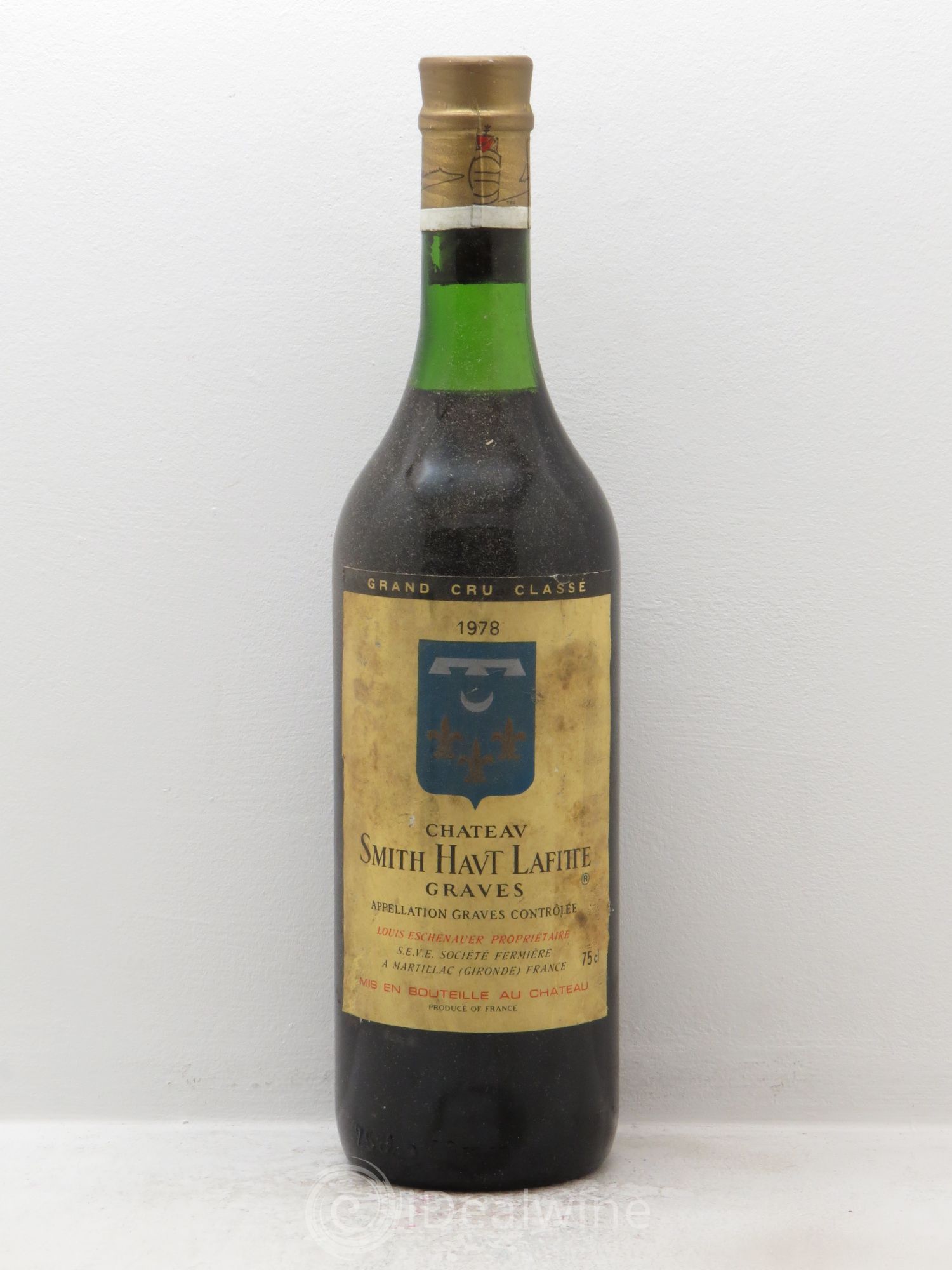 Château Smith Haut Lafitte Cru Classé de Graves 1978 - Lot de 1 bouteille - 0
