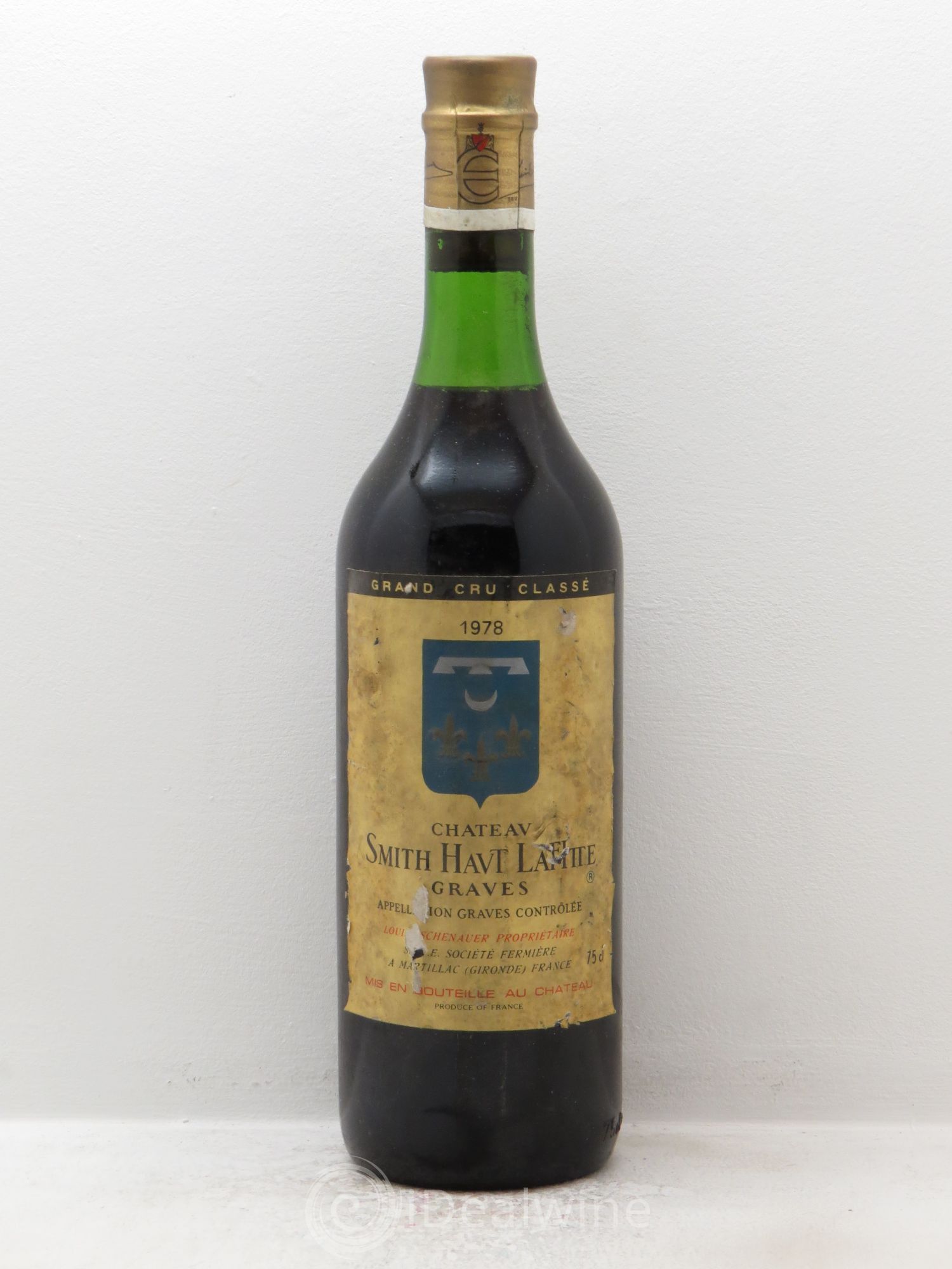 Château Smith Haut Lafitte Cru Classé de Graves 1978 - Lot de 1 bouteille - 0