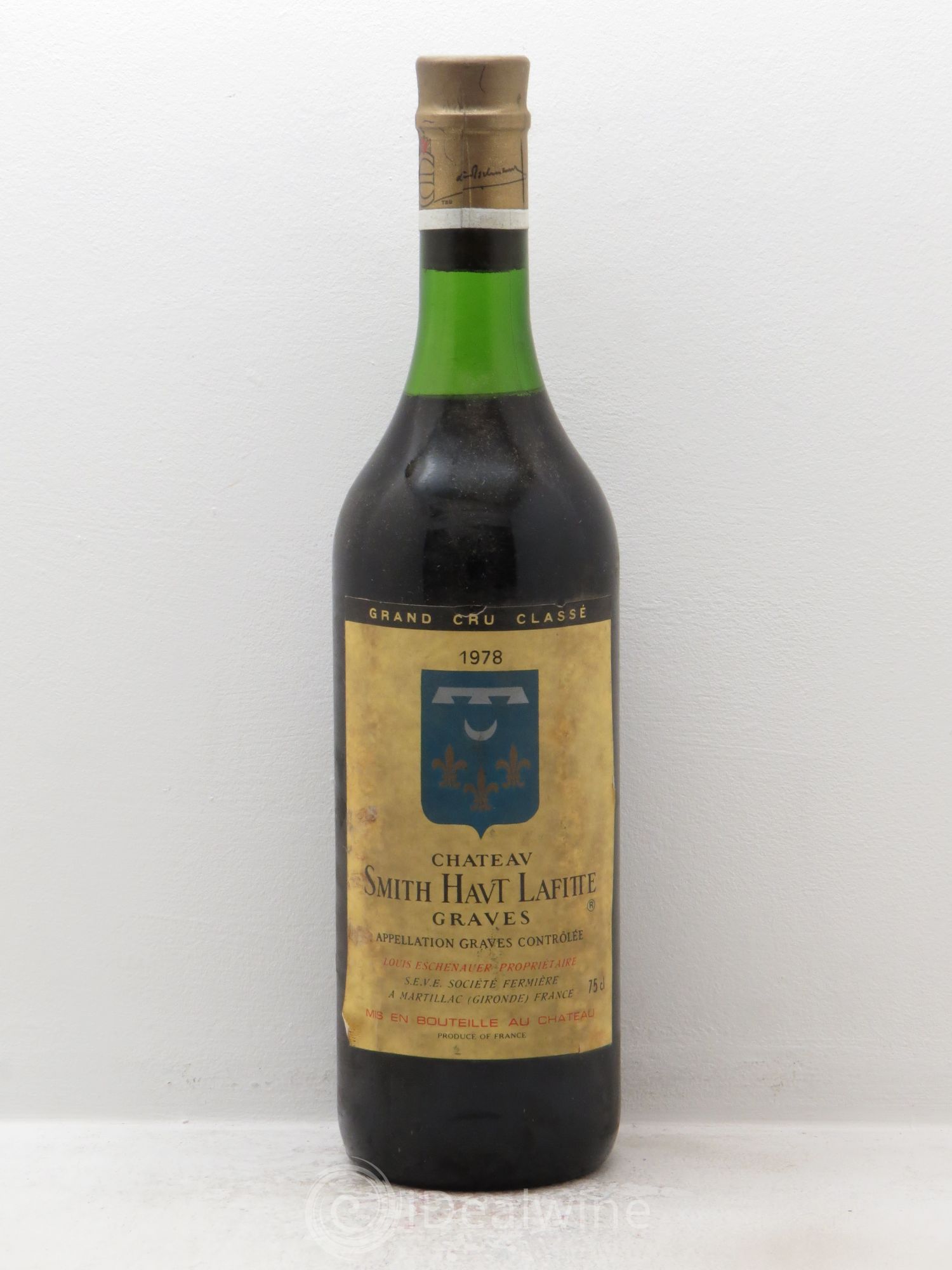 Château Smith Haut Lafitte Cru Classé de Graves 1978 - Lot de 1 bouteille - 0