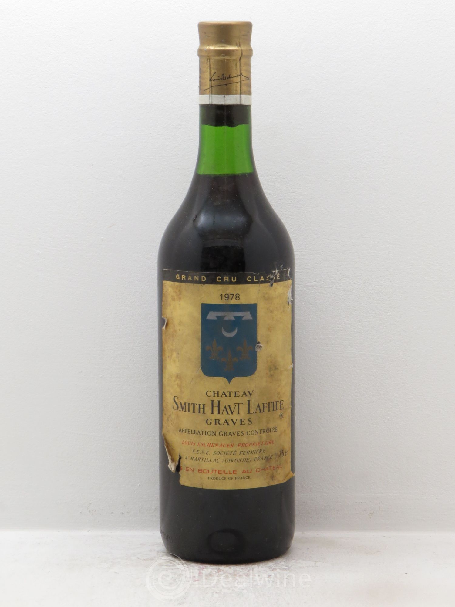 Château Smith Haut Lafitte Cru Classé de Graves 1978 - Lot de 1 bouteille - 0