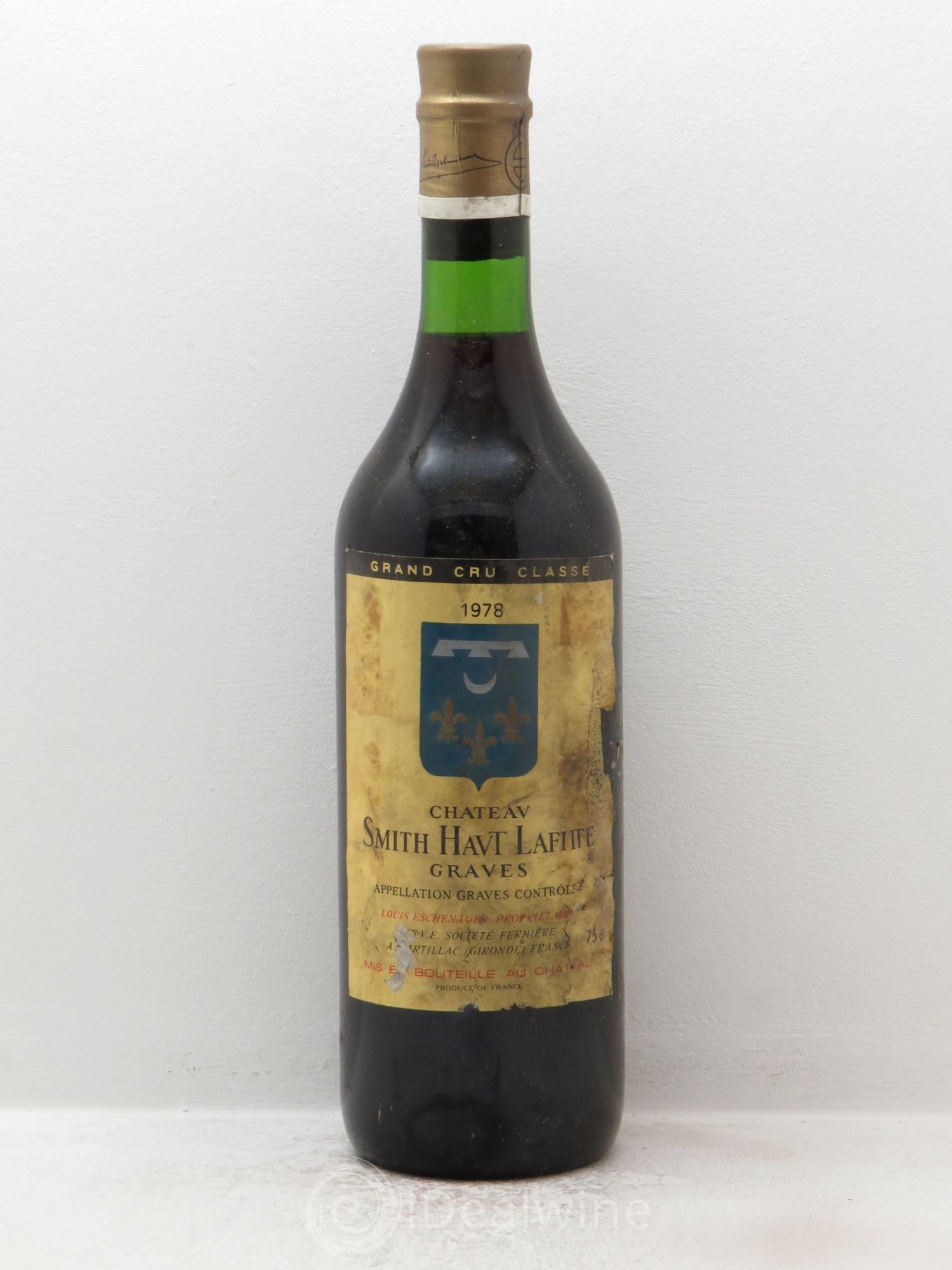 Château Smith Haut Lafitte Cru Classé de Graves 1978 - Lot de 1 bouteille - 0