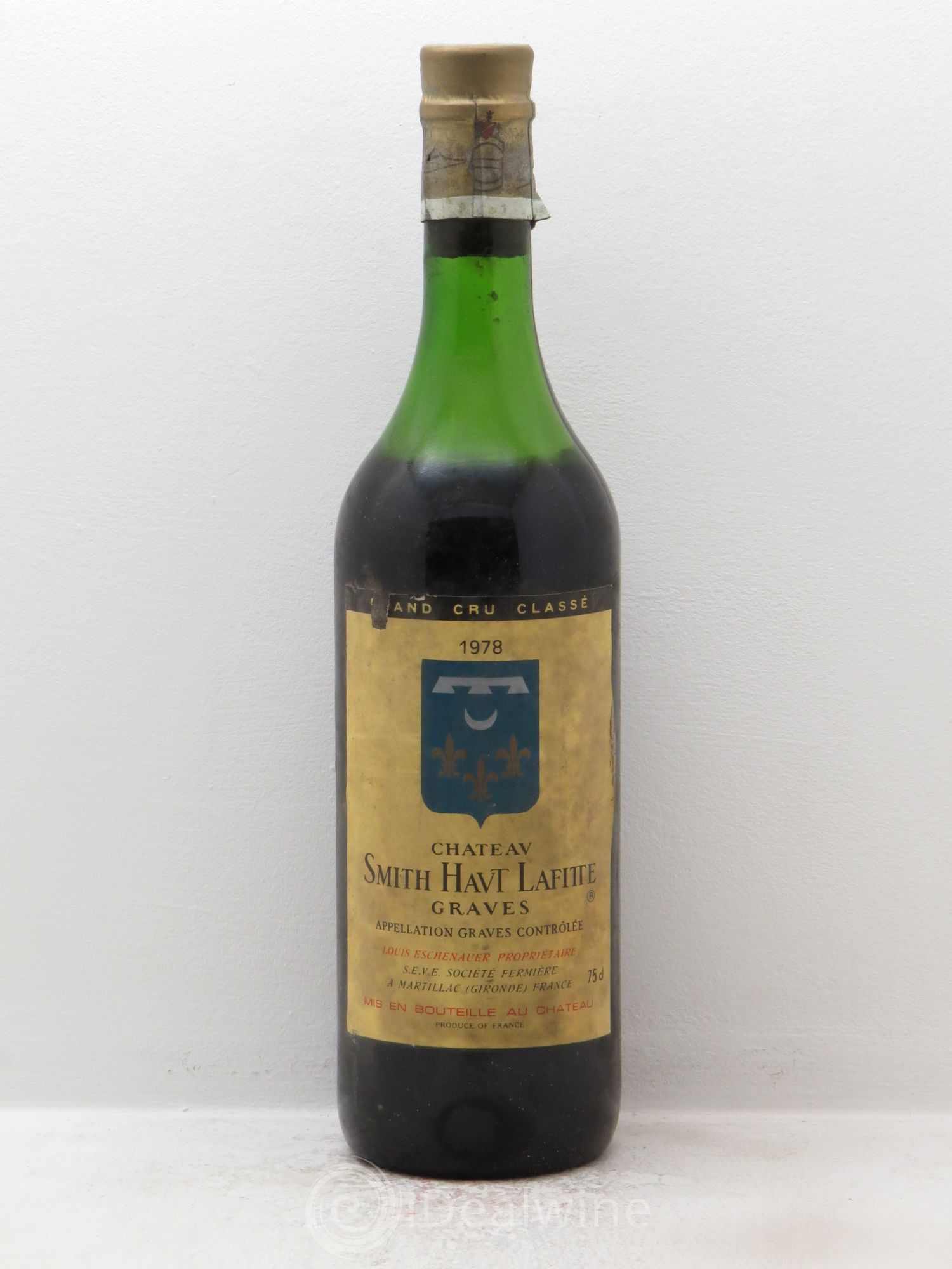 Château Smith Haut Lafitte Cru Classé de Graves 1978 - Lot de 1 bouteille - 0