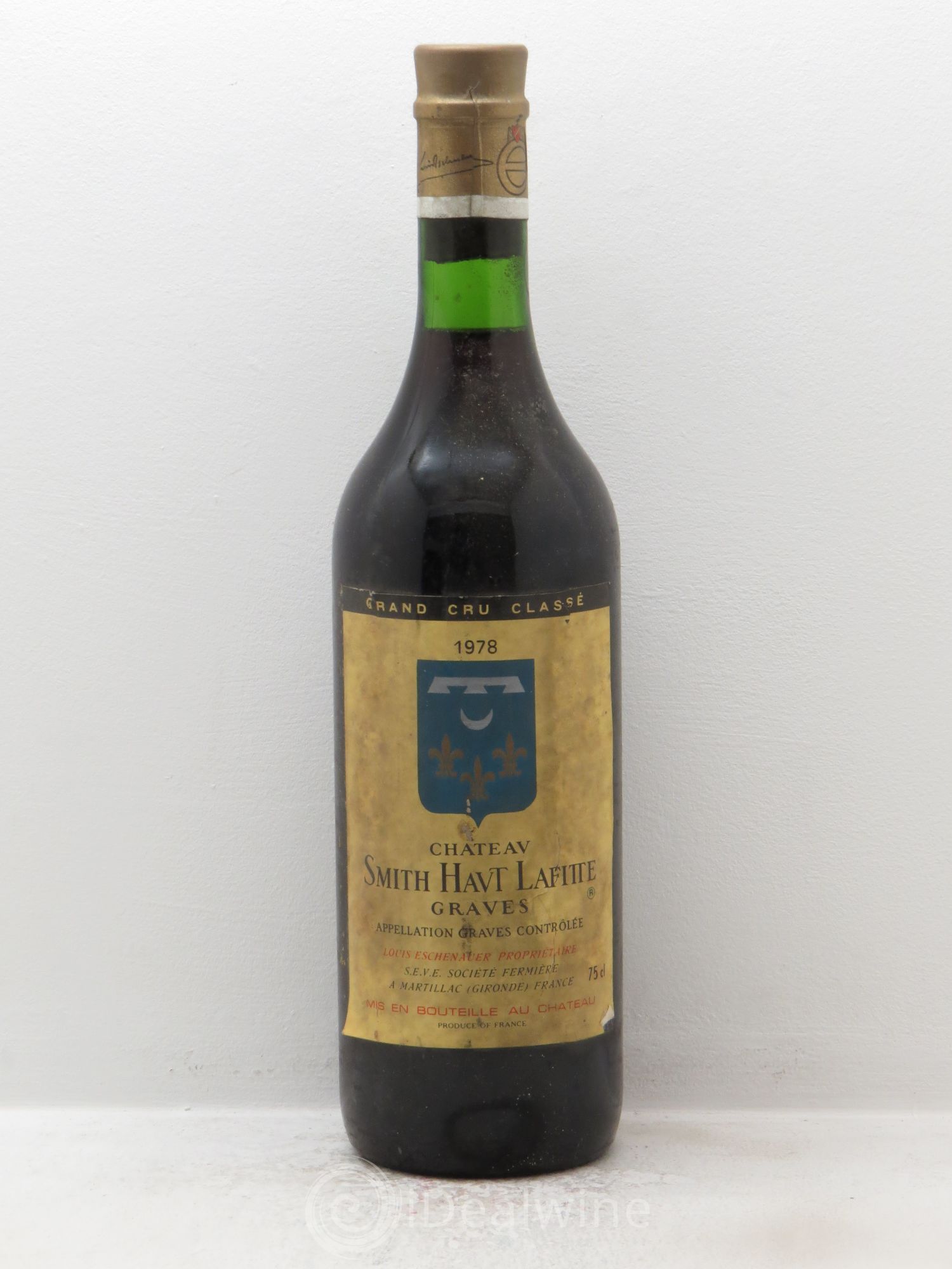 Château Smith Haut Lafitte Cru Classé de Graves 1978 - Lot de 1 bouteille - 0