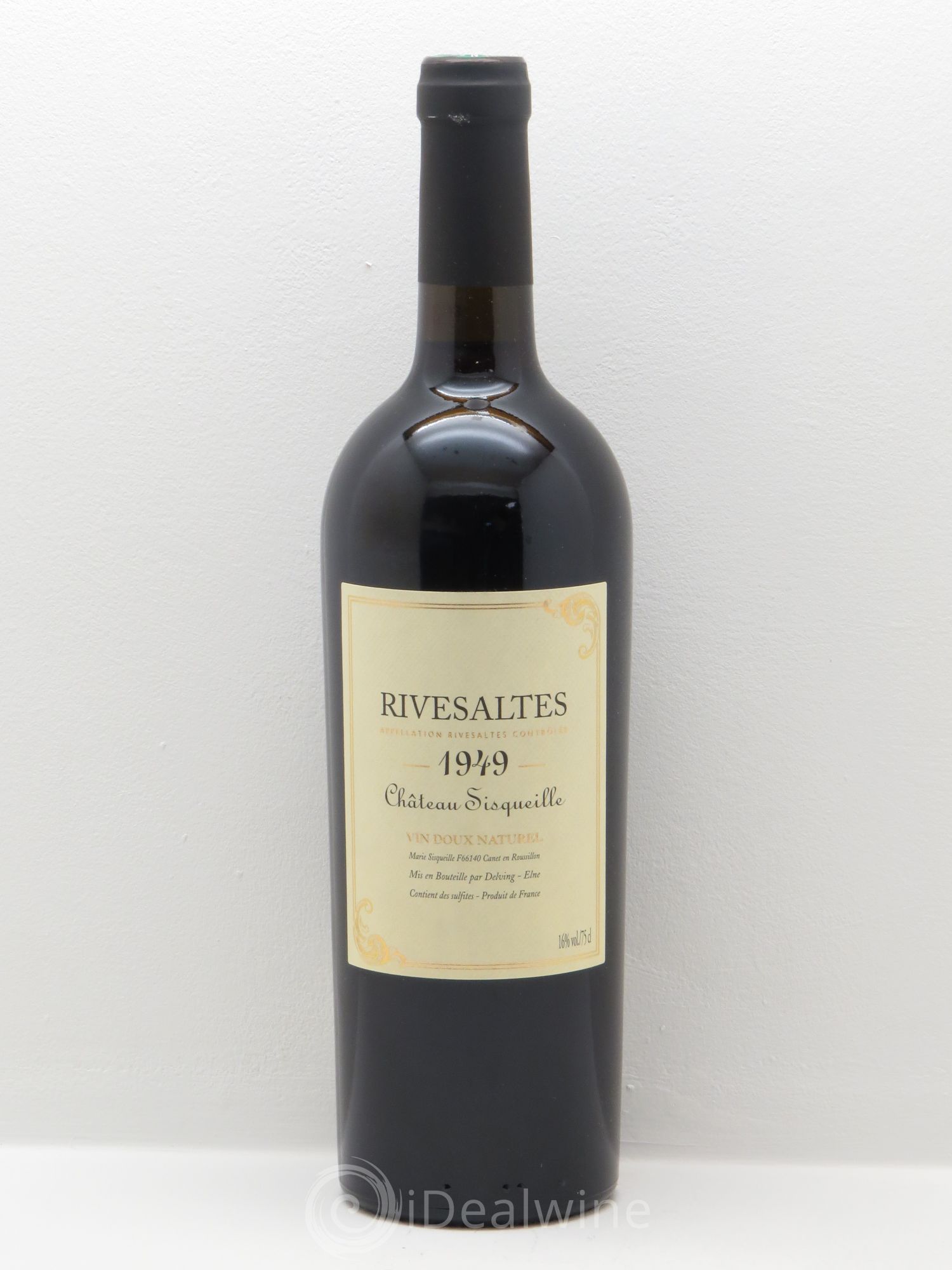 Rivesaltes Château Sisqueille 1949 - Posten von 1 Flasche - 0