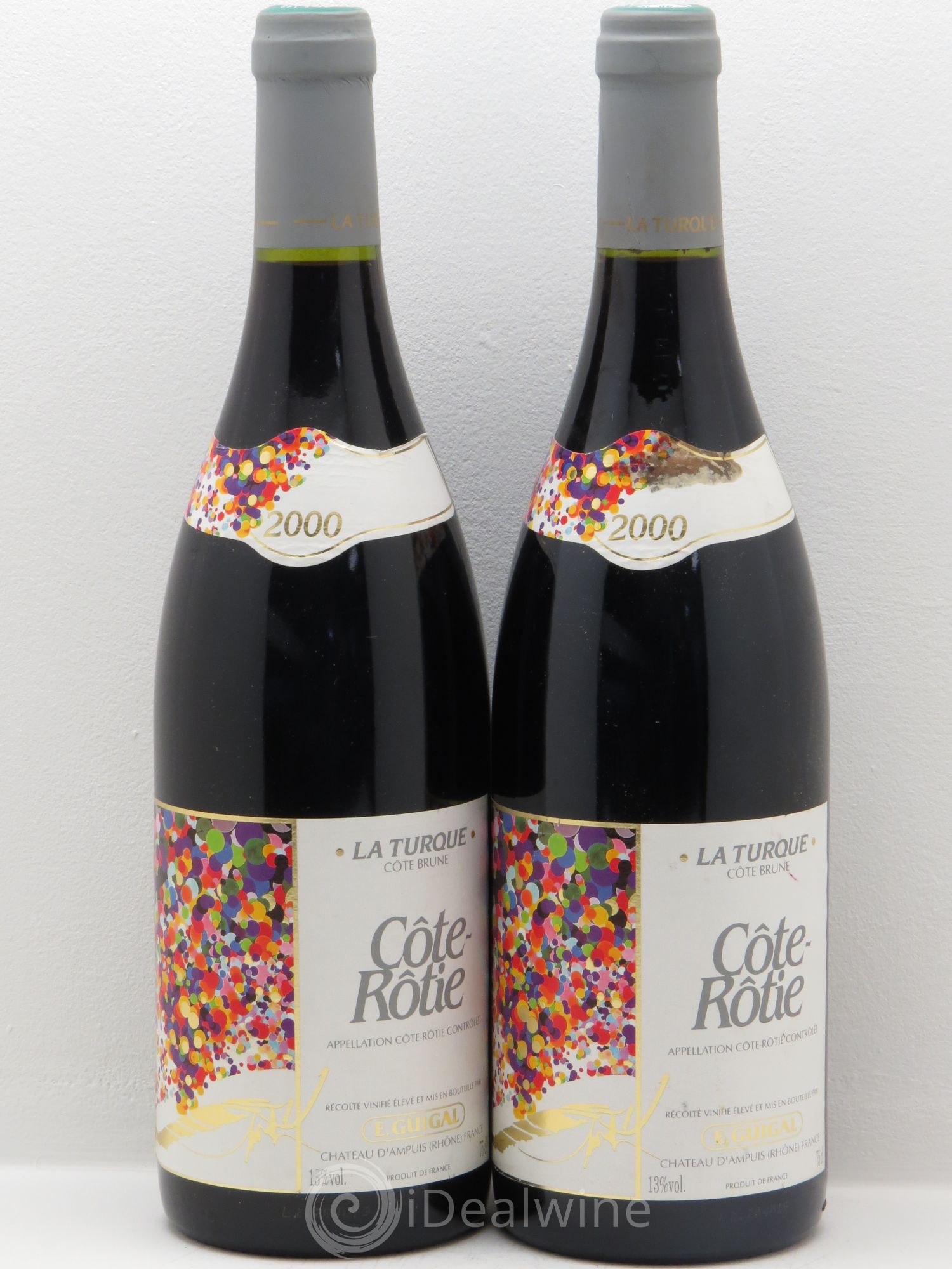 Côte-Rôtie La Turque Guigal 2000 - Lot de 2 bouteilles - 0