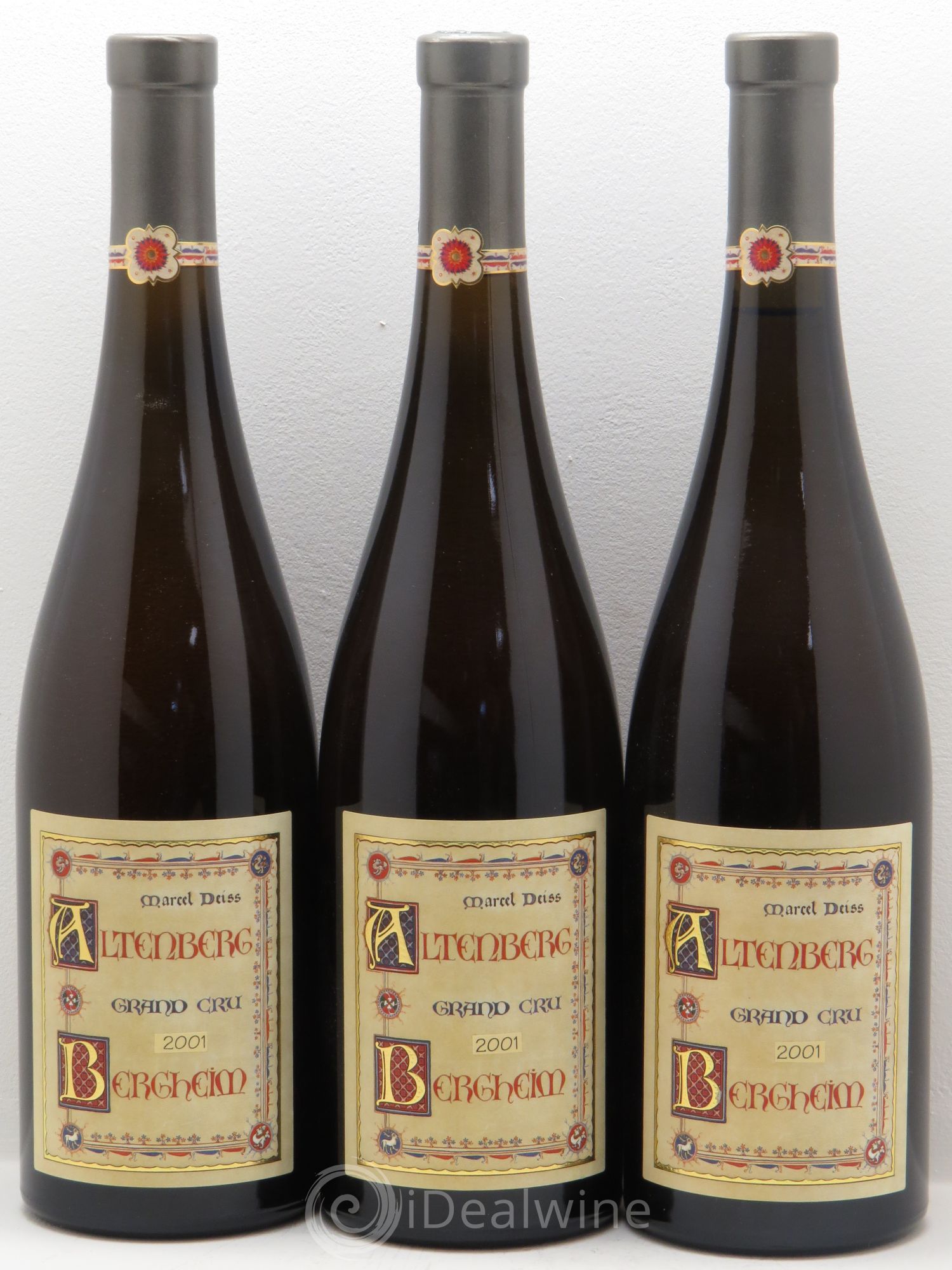 Alsace Grand Cru Altenberg de Bergheim Marcel Deiss (Domaine) 2001 - Lotto di 3 bottiglie - 0