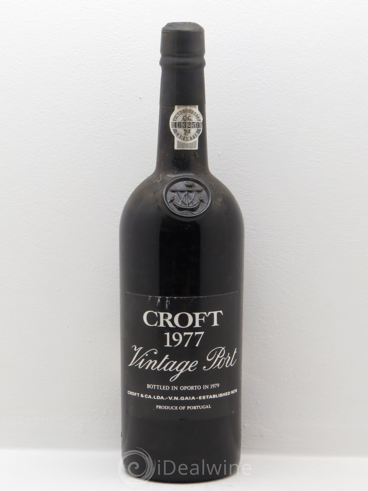 Porto Croft The Fladgate Partnership Vintage 1977 - Lot de 1 bouteille - 0