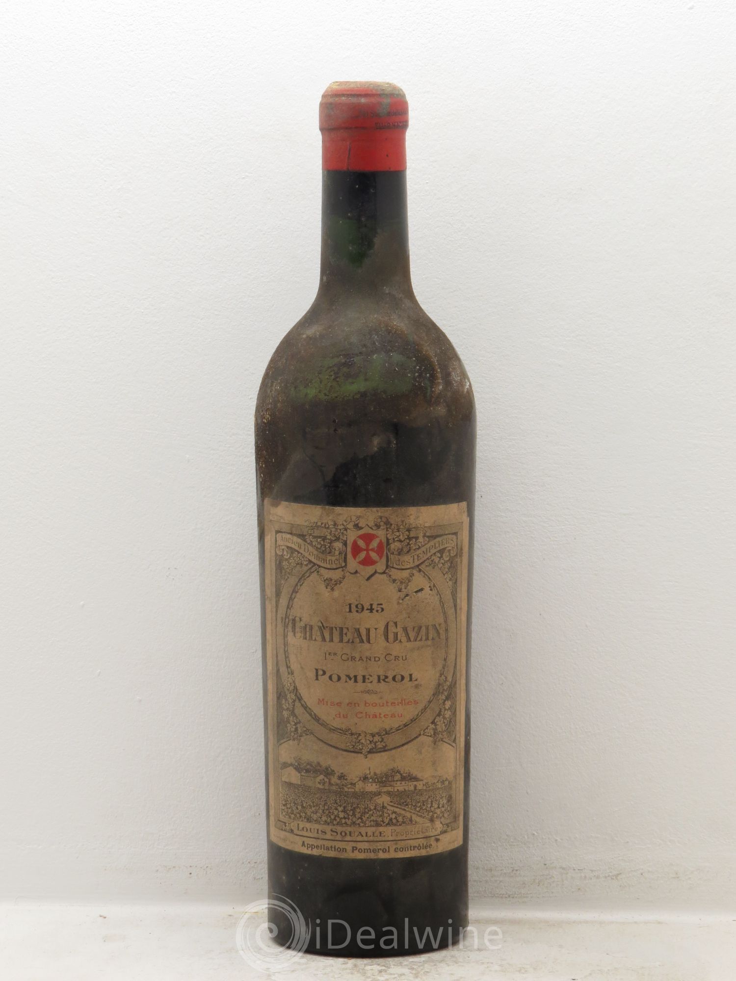 Château Gazin 1945 - Lot de 1 bouteille - 0