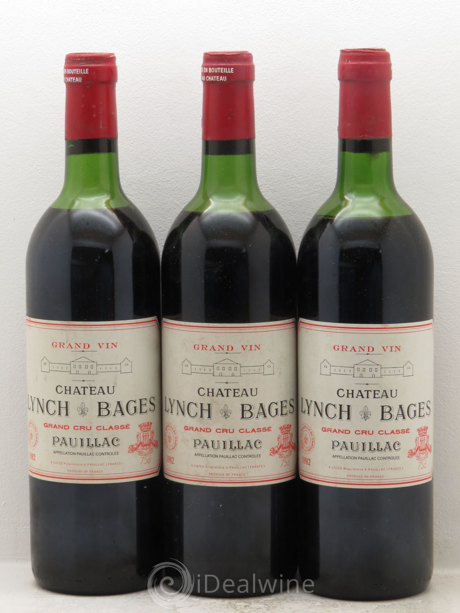 Château Lynch Bages 5ème Grand Cru Classé 1982 - Lot de 6 bouteilles - 4