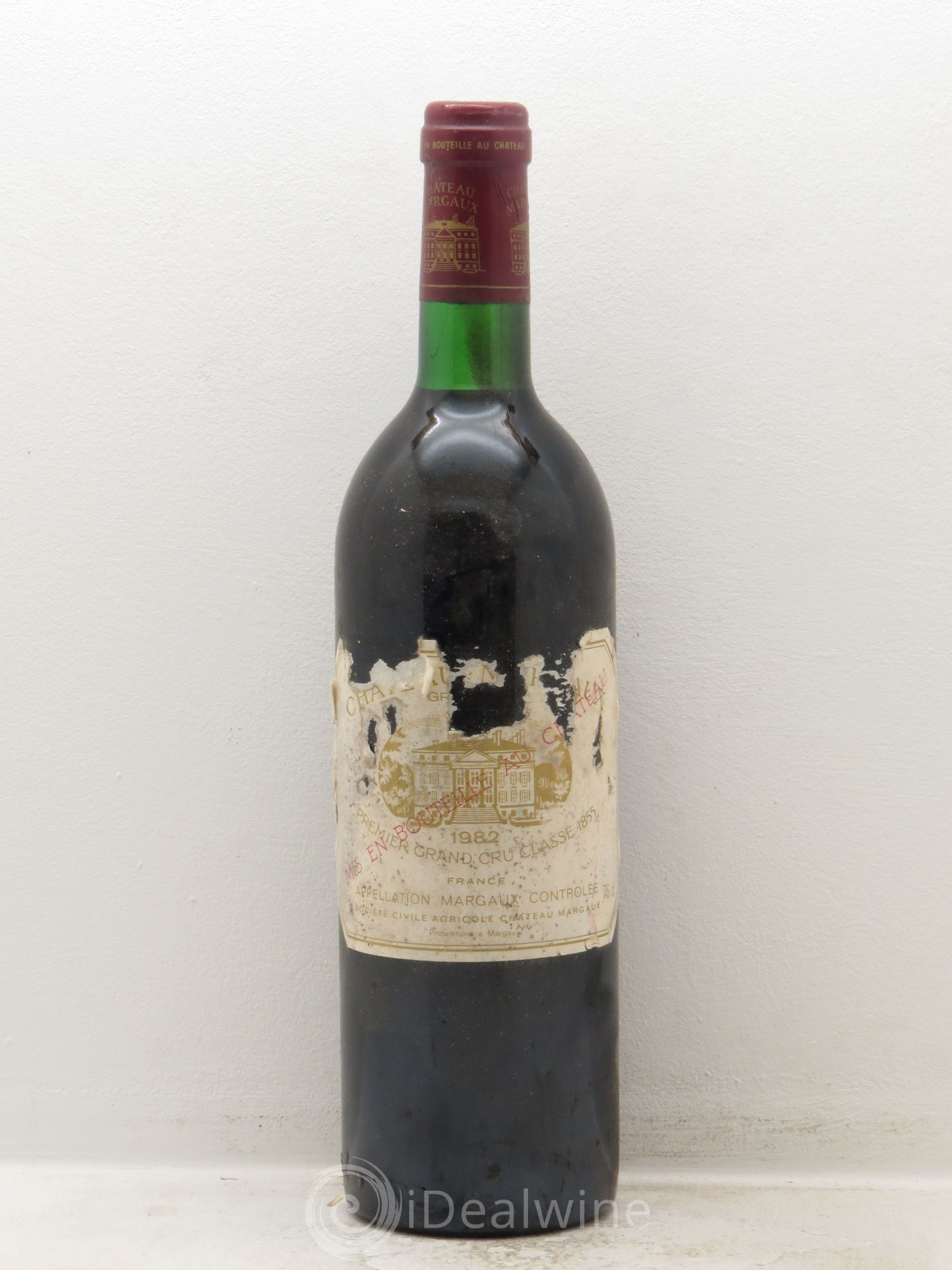 Château Margaux 1er Grand Cru Classé 1982 - Lot de 1 bouteille - 0