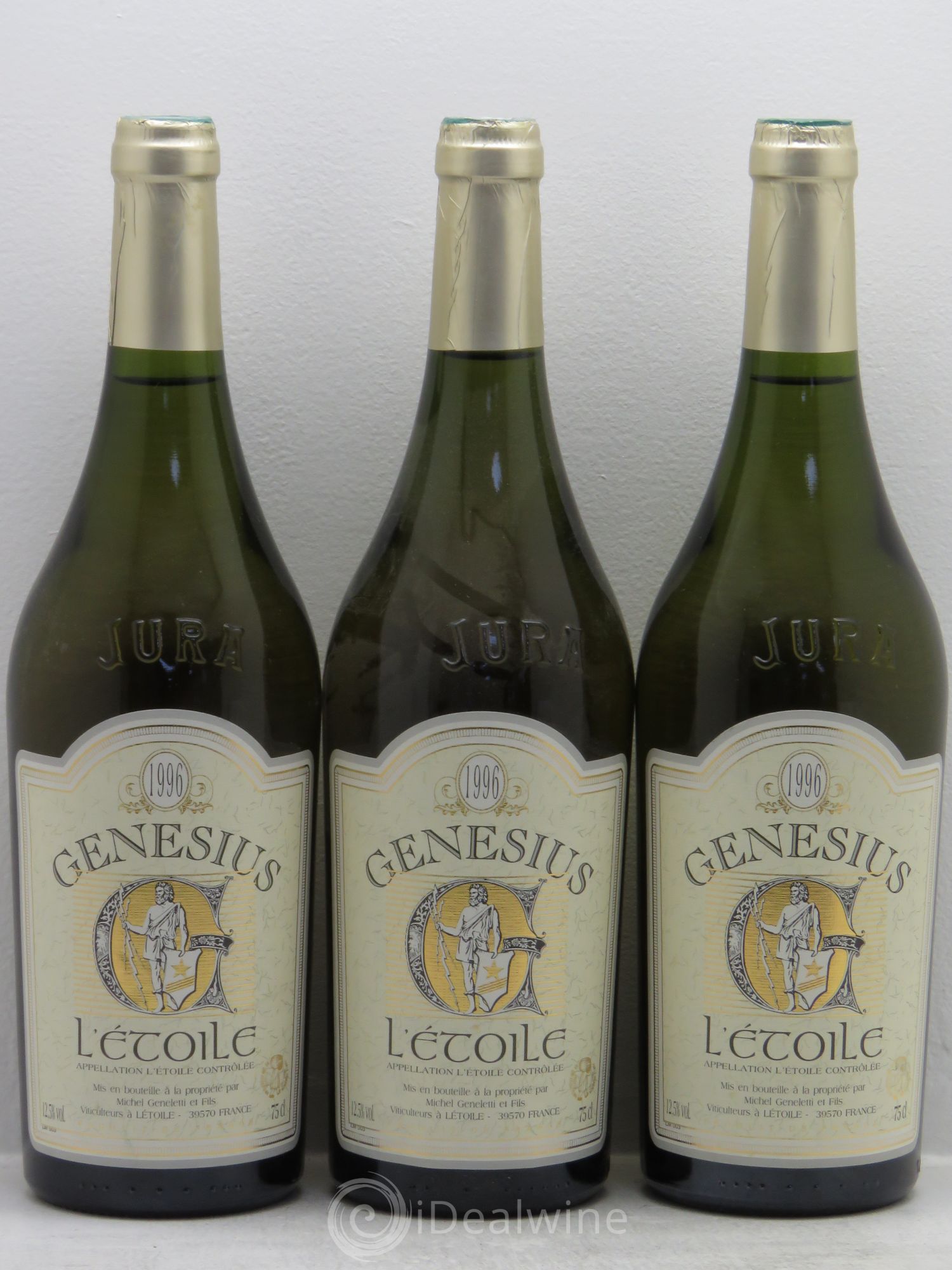 L'Etoile Château l'Etoile Genesius Genelettin Fils 1996 - Posten von 3 Flaschen - 0