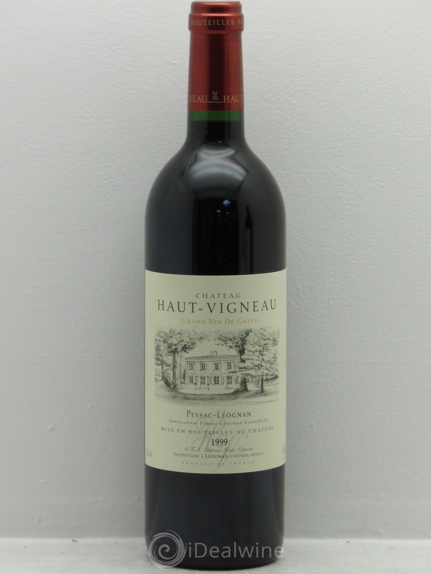 Pessac-Léognan Château Haut Vigneau 1999 - Lot de 1 bouteille - 0