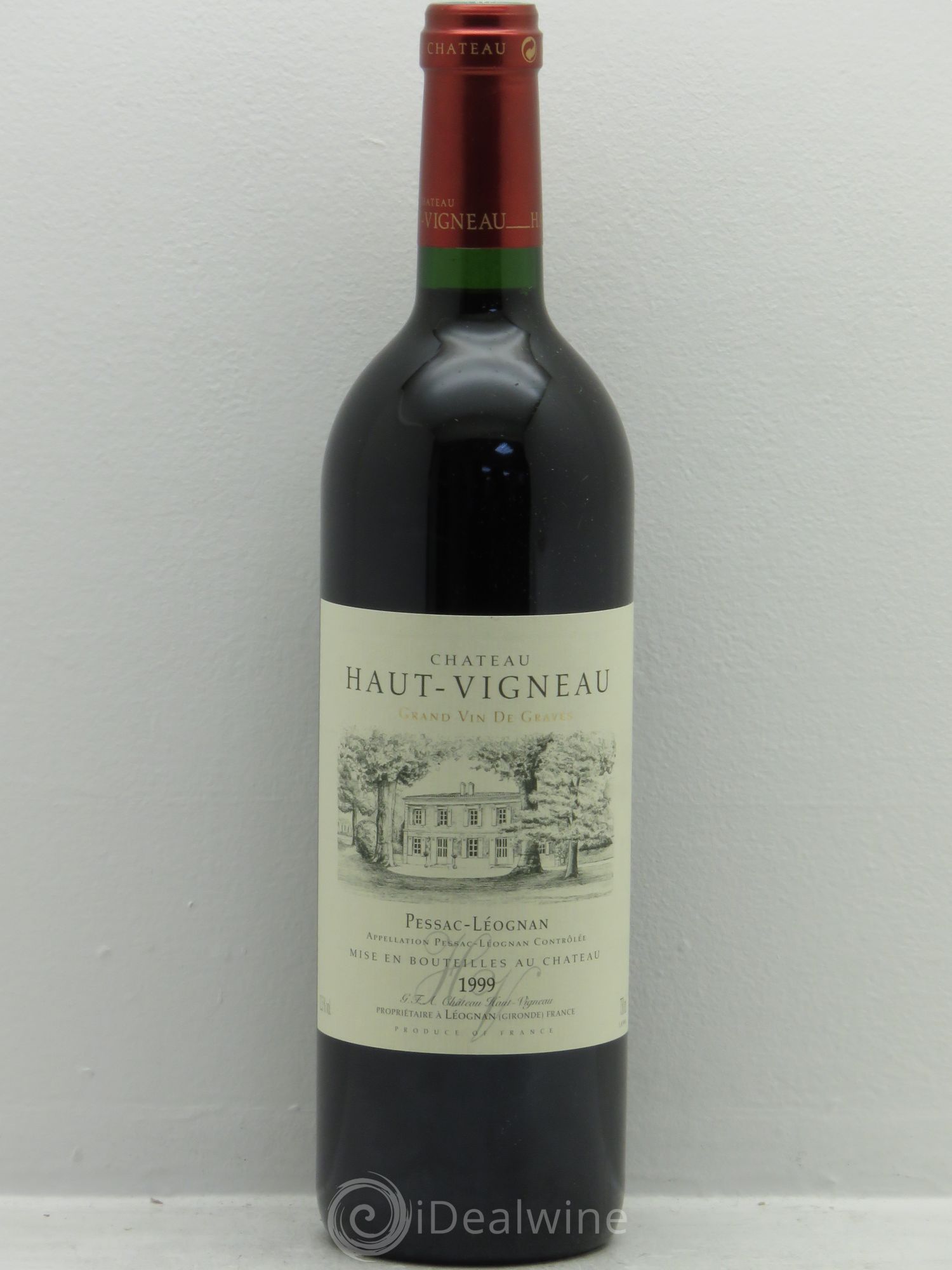 Pessac-Léognan Château Haut Vigneau 1999 - Lot de 1 bouteille - 0