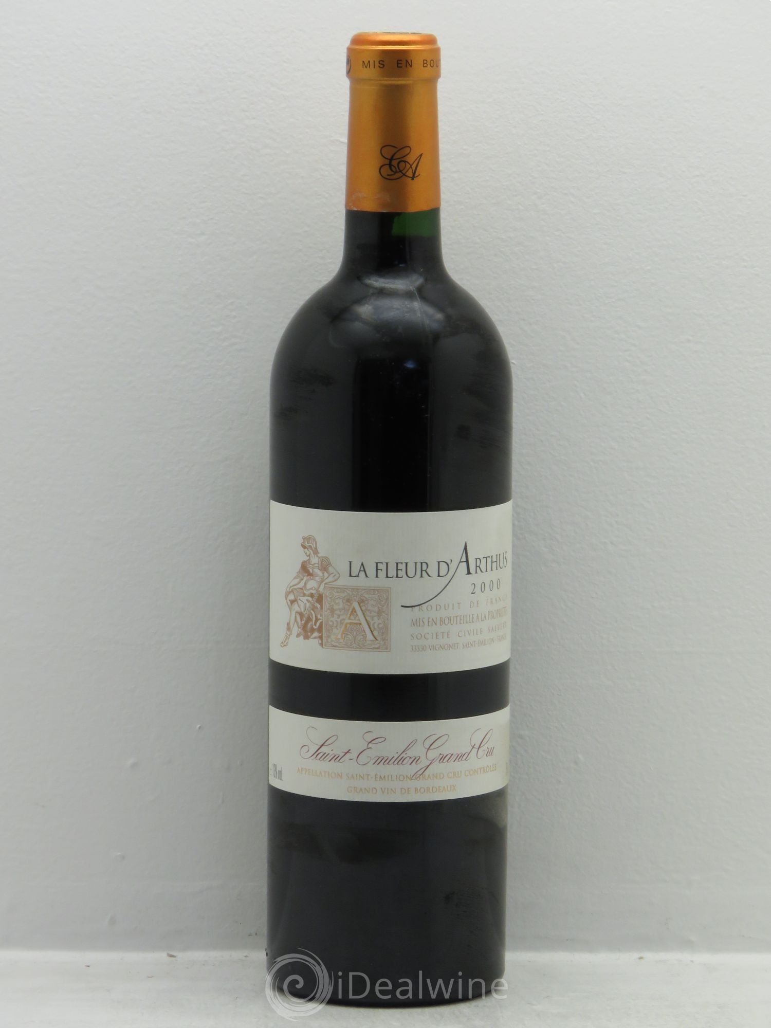 Saint-Émilion Château La Fleur d'Arthus 2000 - Posten von 1 Flasche - 0