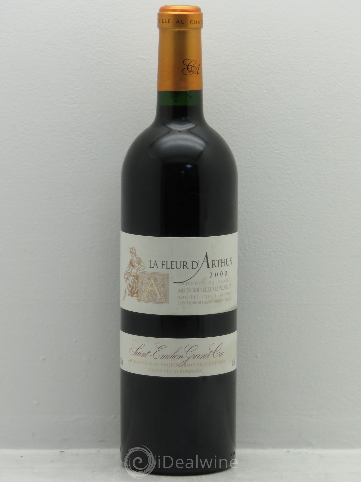 Saint-Émilion Château La Fleur d'Arthus 2000 - Posten von 1 Flasche - 0