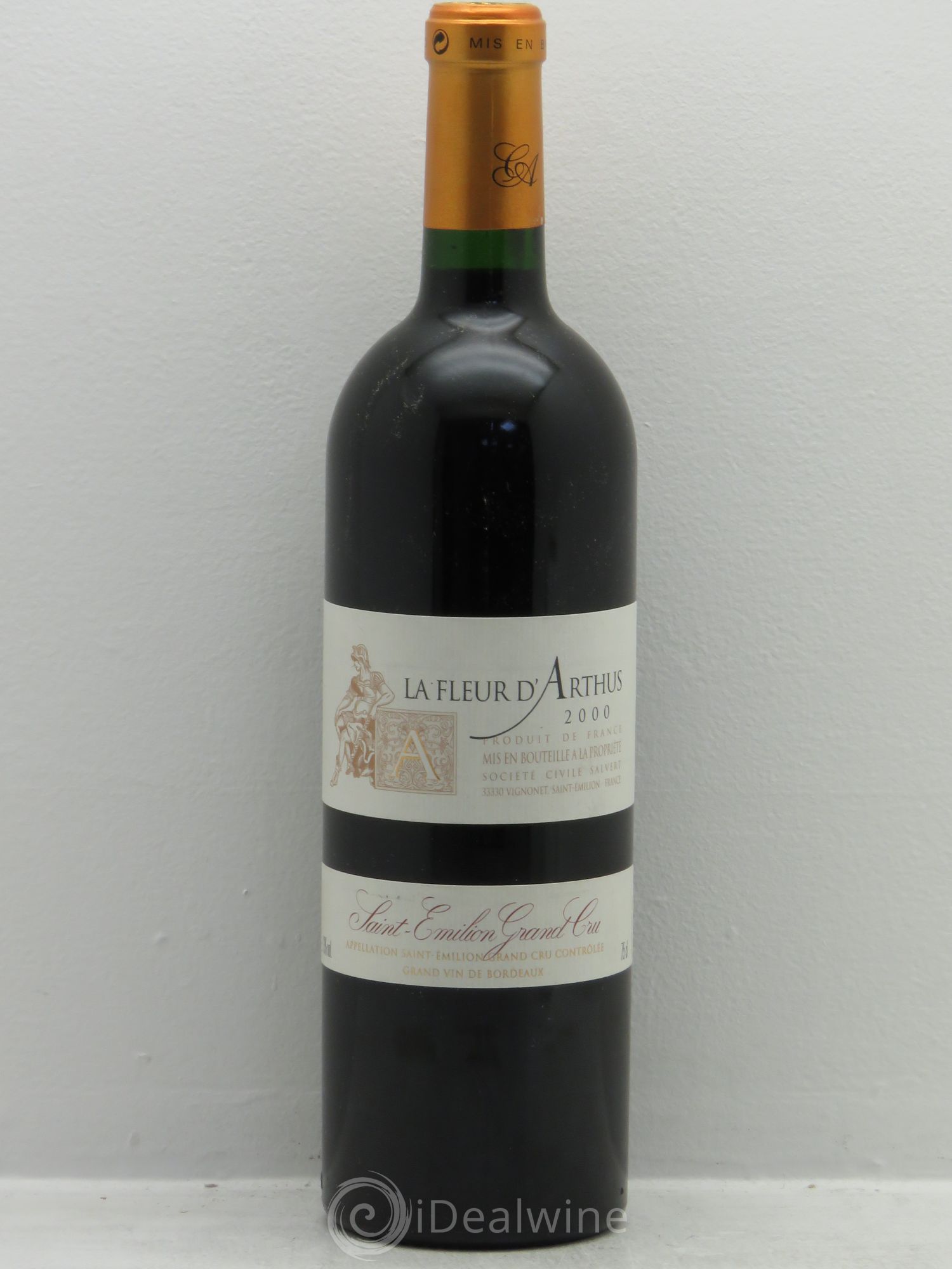 Saint-Émilion Château La Fleur d'Arthus 2000 - Posten von 1 Flasche - 0