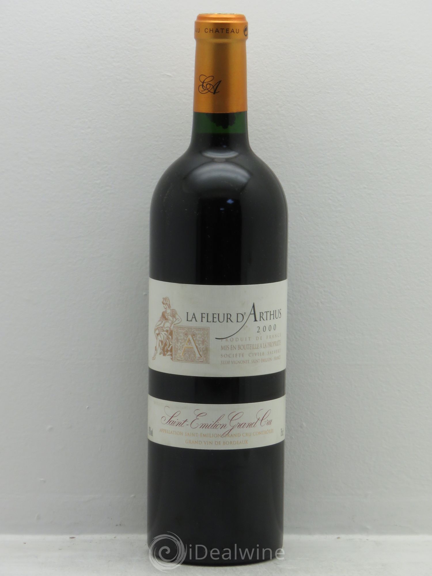 Saint-Émilion Château La Fleur d'Arthus 2000 - Posten von 1 Flasche - 0