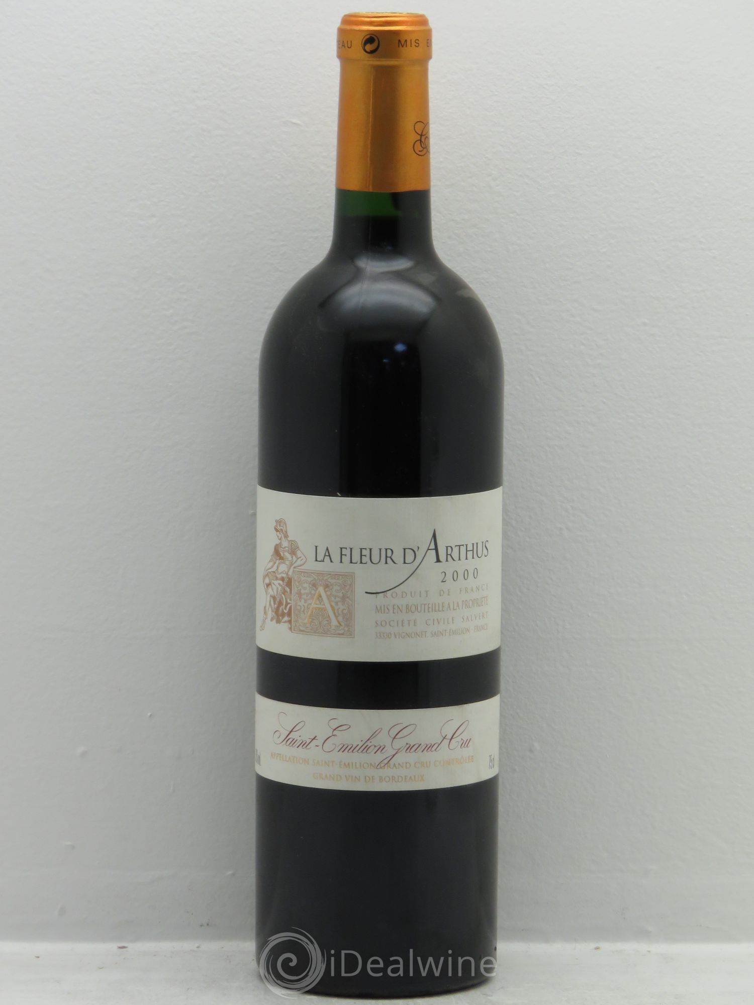 Saint-Émilion Château La Fleur d'Arthus 2000 - Posten von 1 Flasche - 0