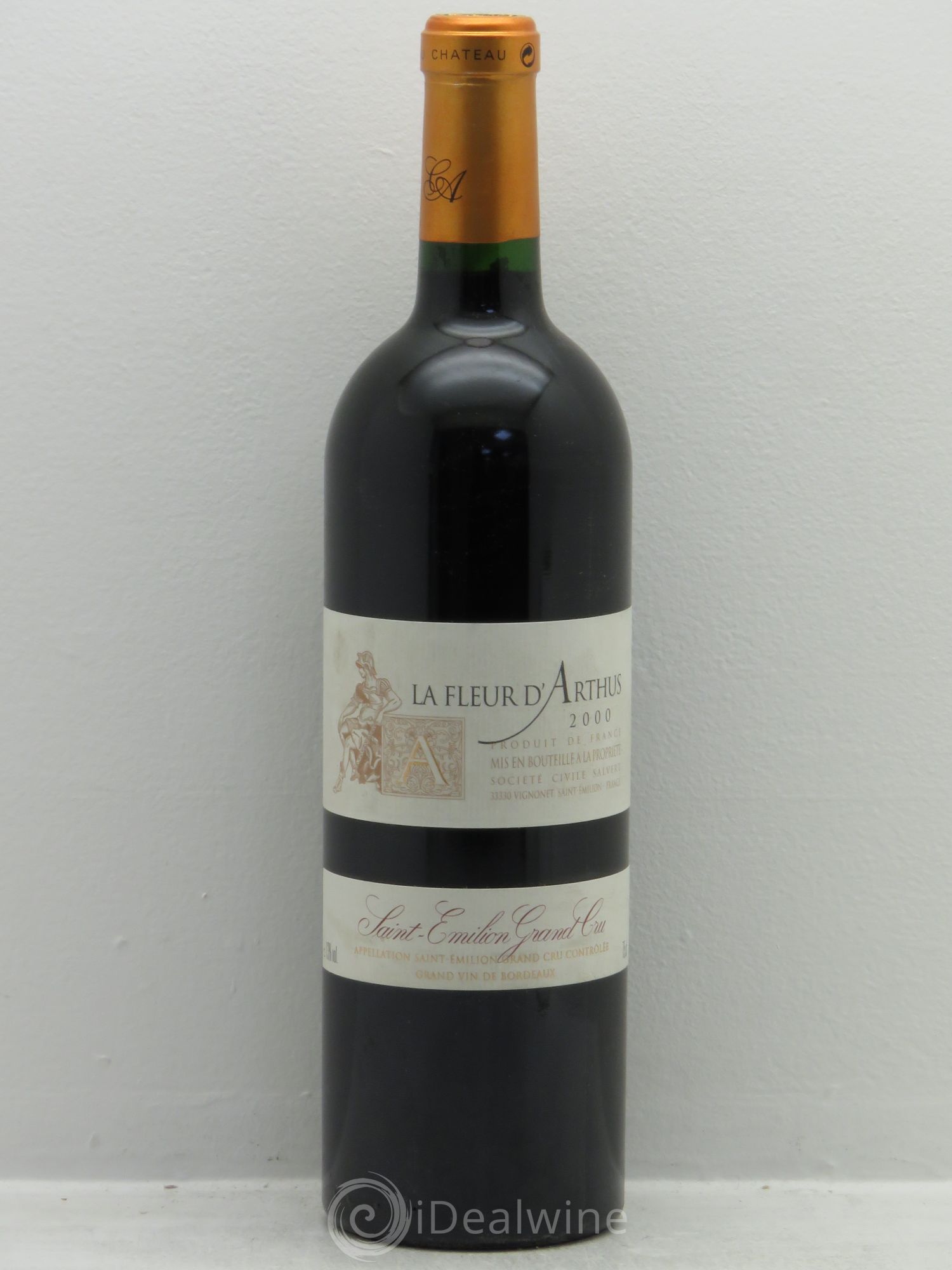 Saint-Émilion Château La Fleur d'Arthus 2000 - Posten von 1 Flasche - 0