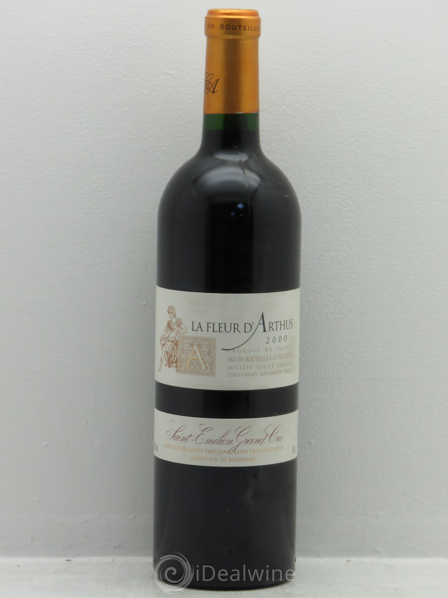 Saint-Émilion Château La Fleur d'Arthus 2000 - Posten von 1 Flasche - 0