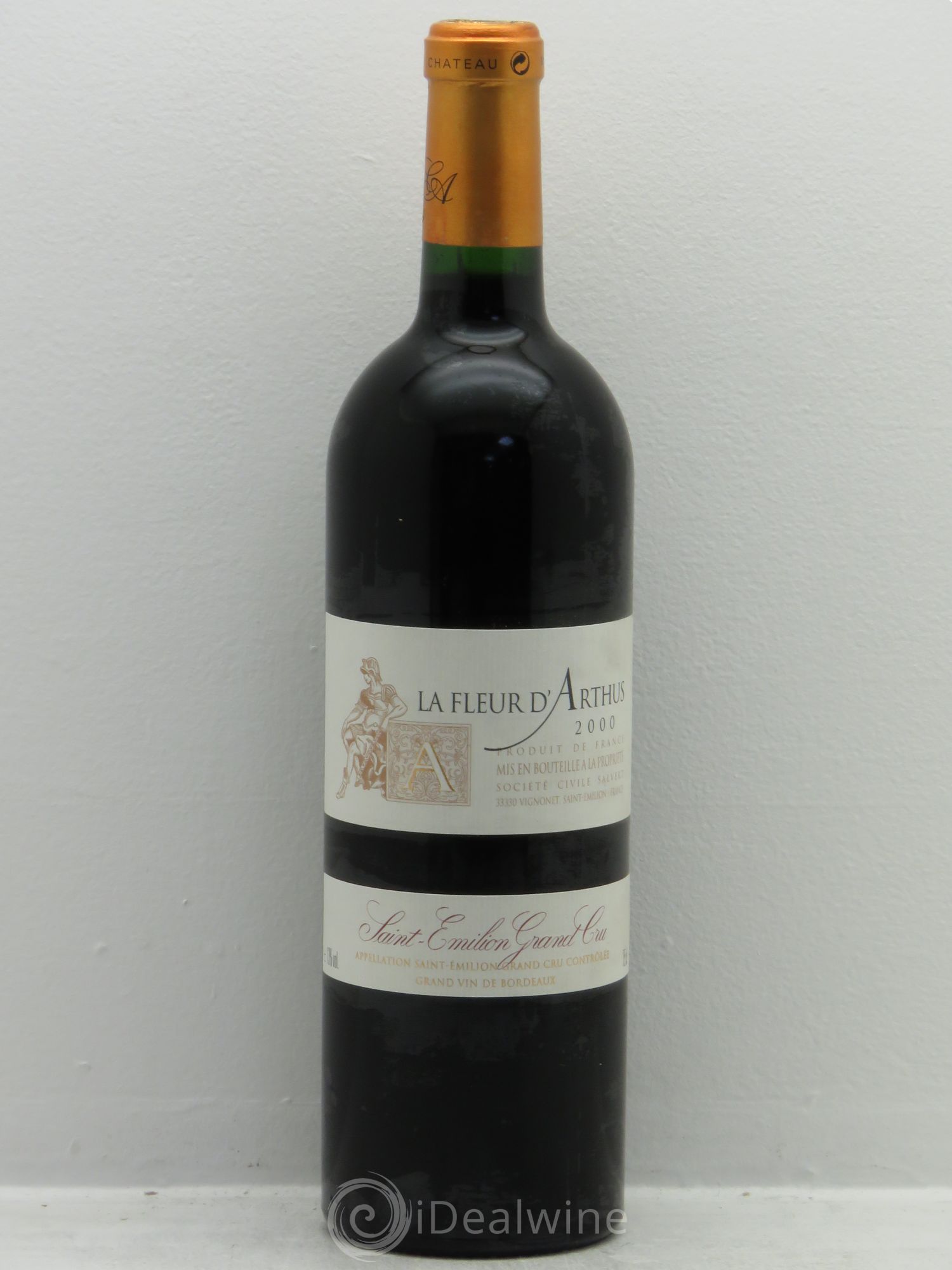 Saint-Émilion Château La Fleur d'Arthus 2000 - Posten von 1 Flasche - 0