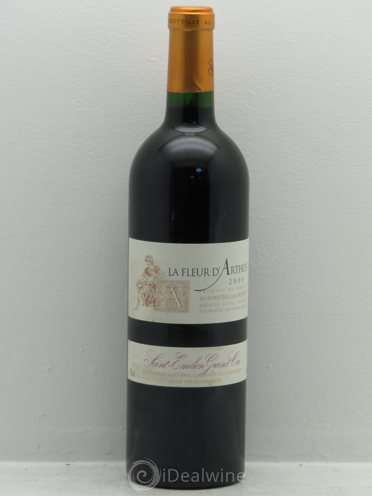 Saint-Émilion Château La Fleur d'Arthus 2000 - Posten von 1 Flasche - 0