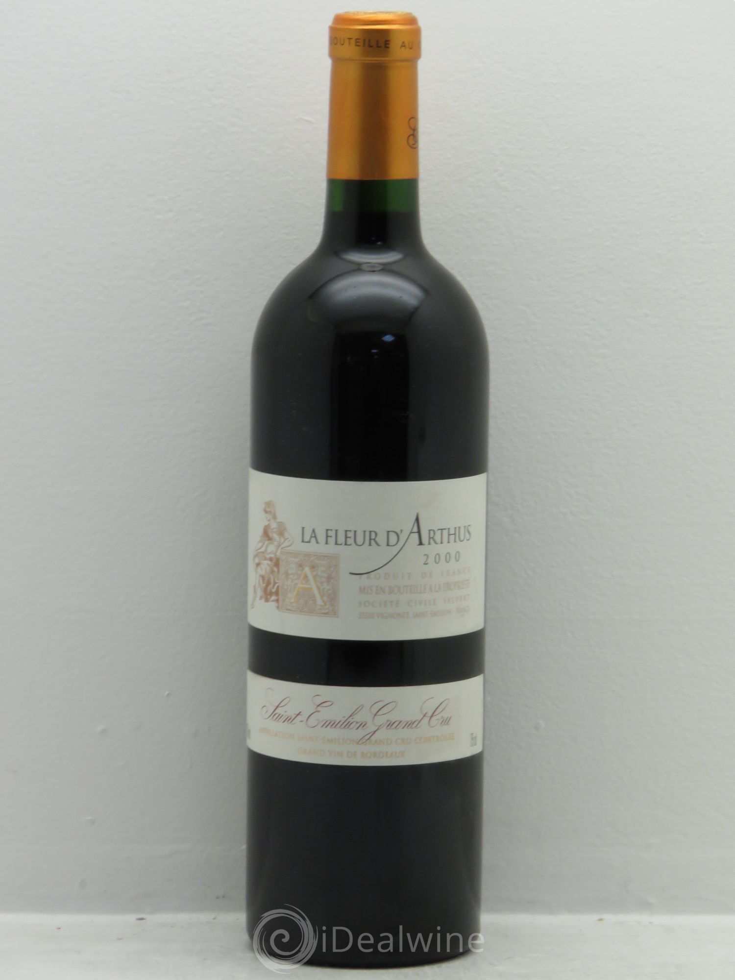 Saint-Émilion Château La Fleur d'Arthus 2000 - Lot de 1 bouteille - 0